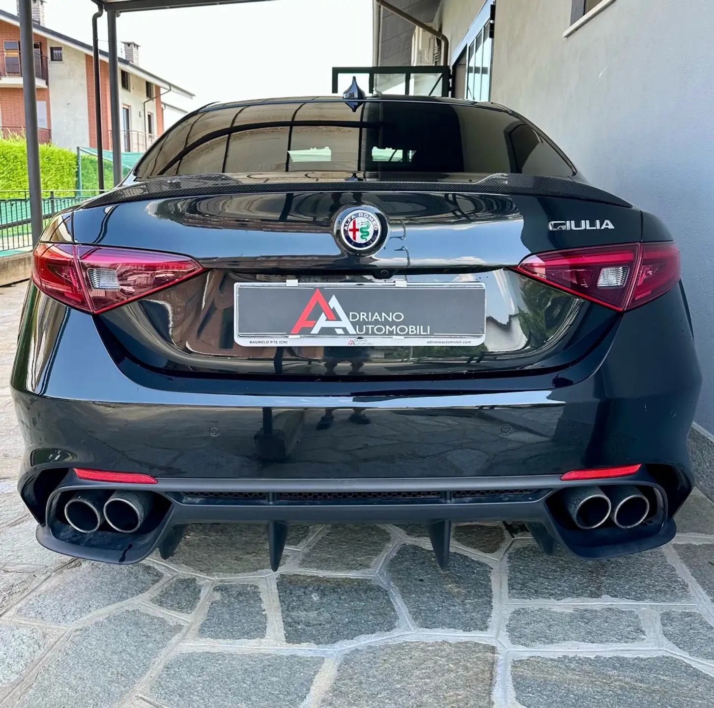 Alfa Romeo Giulia 2016 검정 사진 4