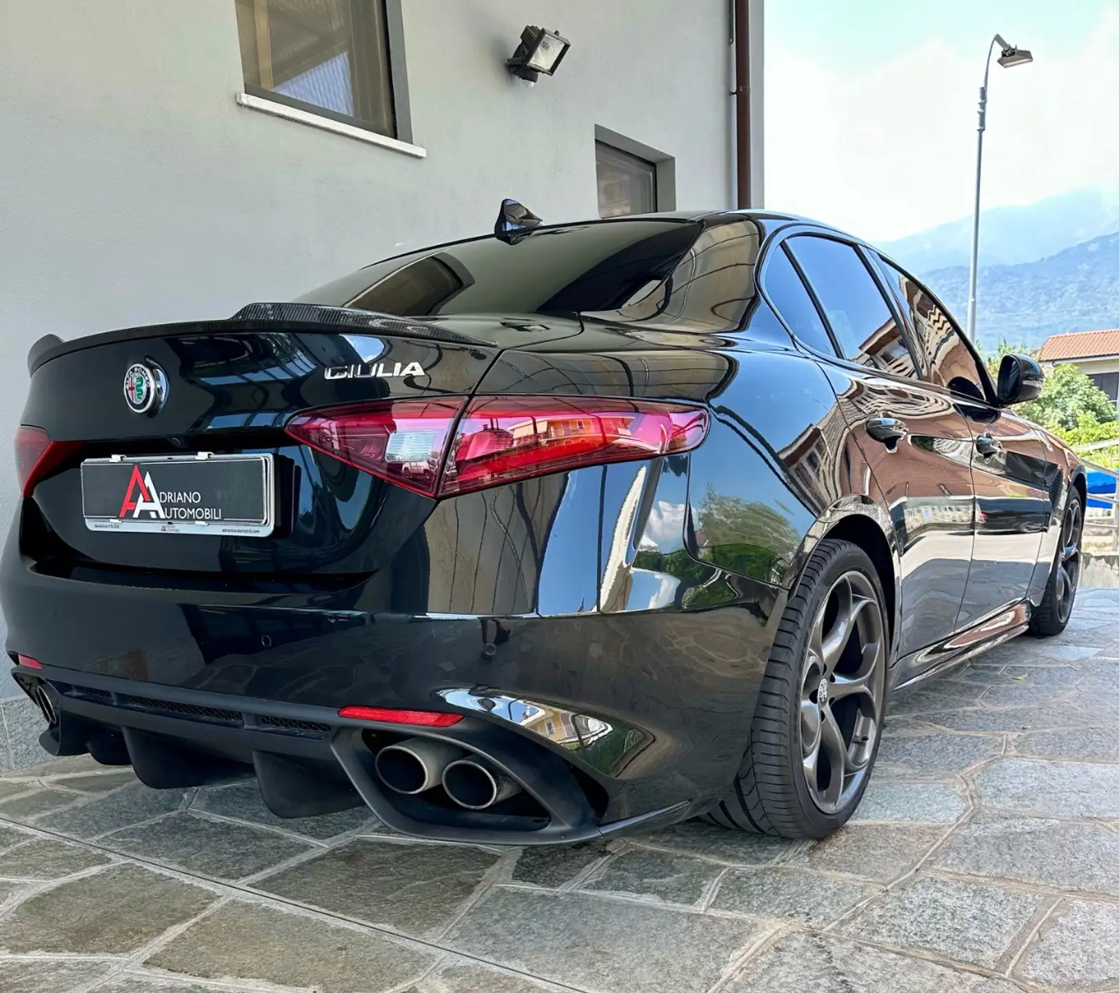 Alfa Romeo Giulia 2016 검정 사진 5