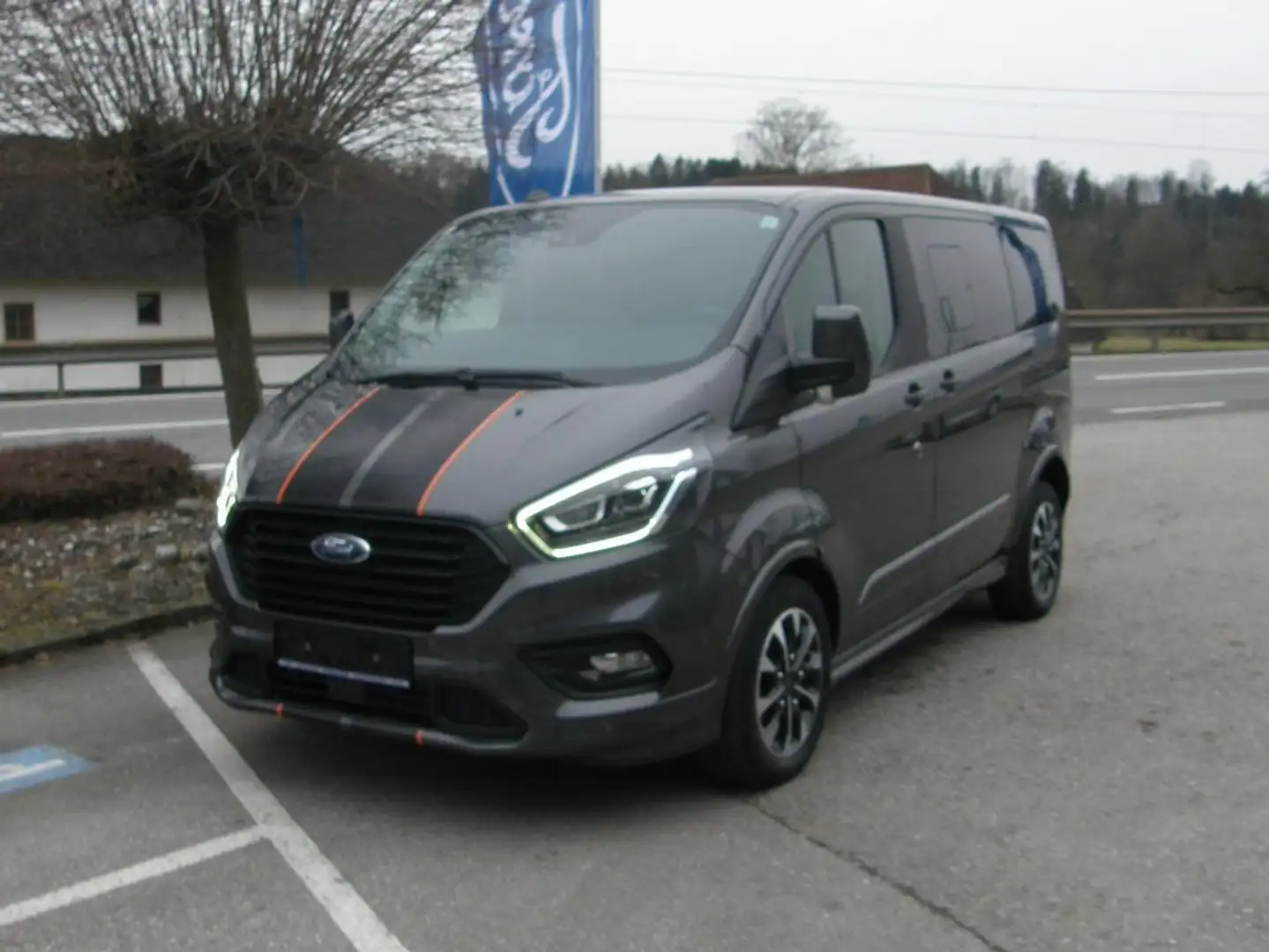 Ford Transit Custom 320 L1 Tourneo Sport, Aut, AV Grau - 1