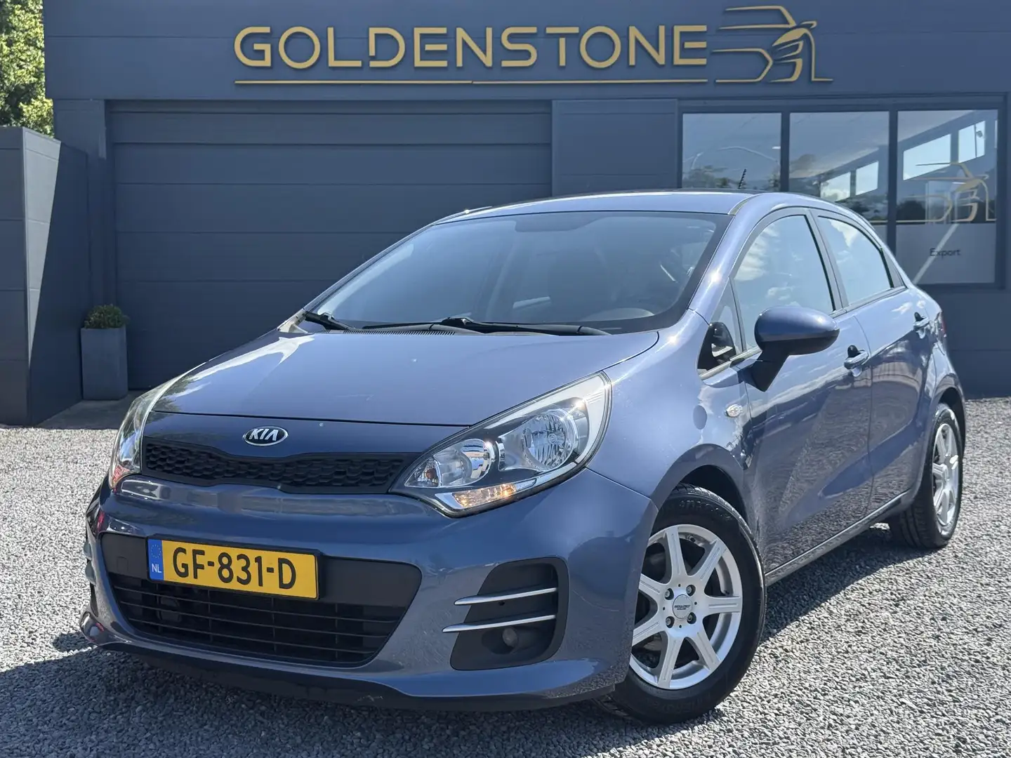 Kia Rio 1.2 CVVT ComfortLine Airco,Cruise,LM Velgen,Elektr Синій - 1