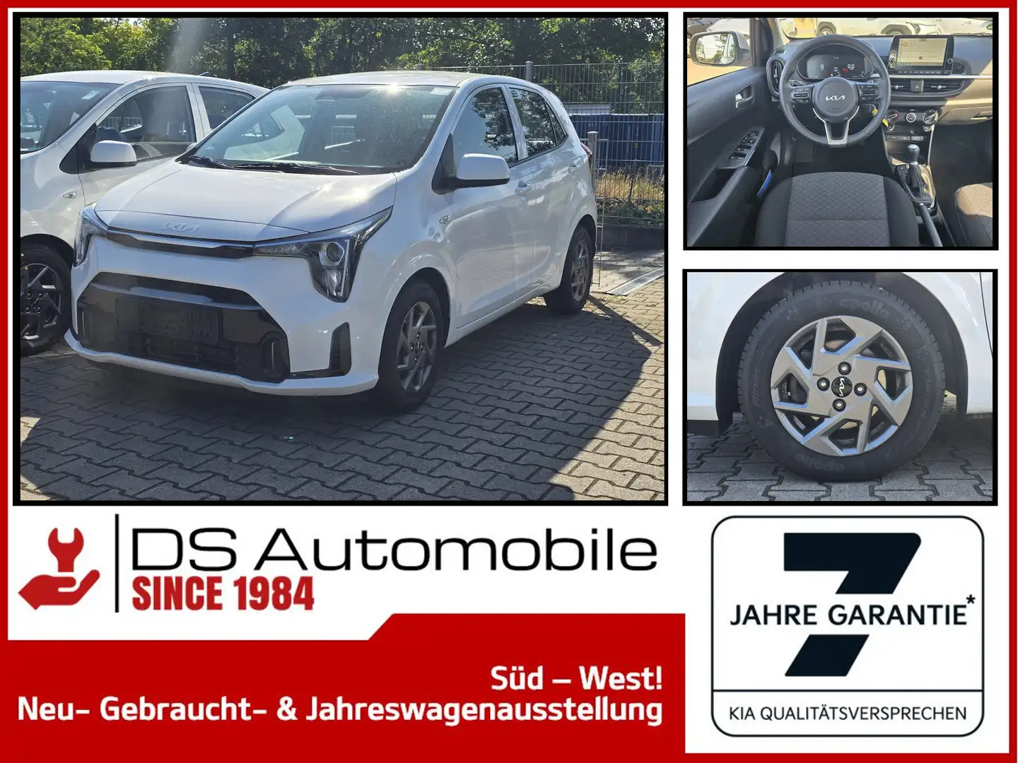 Kia Picanto 1.0 DPI MT VISION |KAMERA+NAVI+SHZ| Bianco - 1