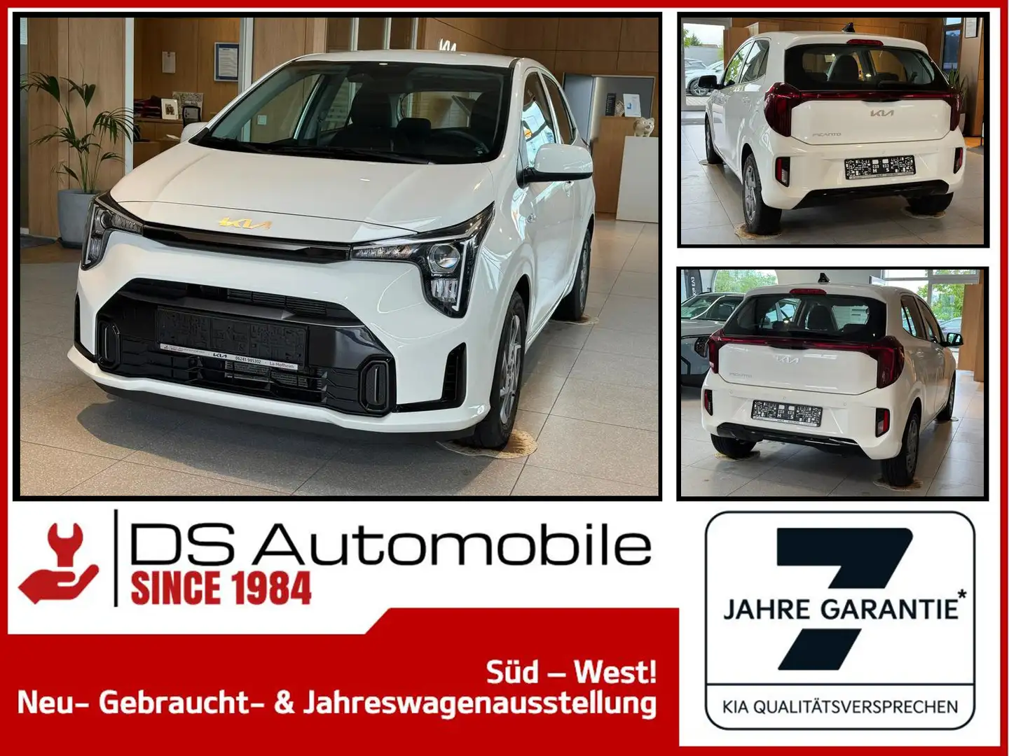 Kia Picanto 1.0 DPI MT VISION |KAMERA+NAVI+SHZ| Wit - 1