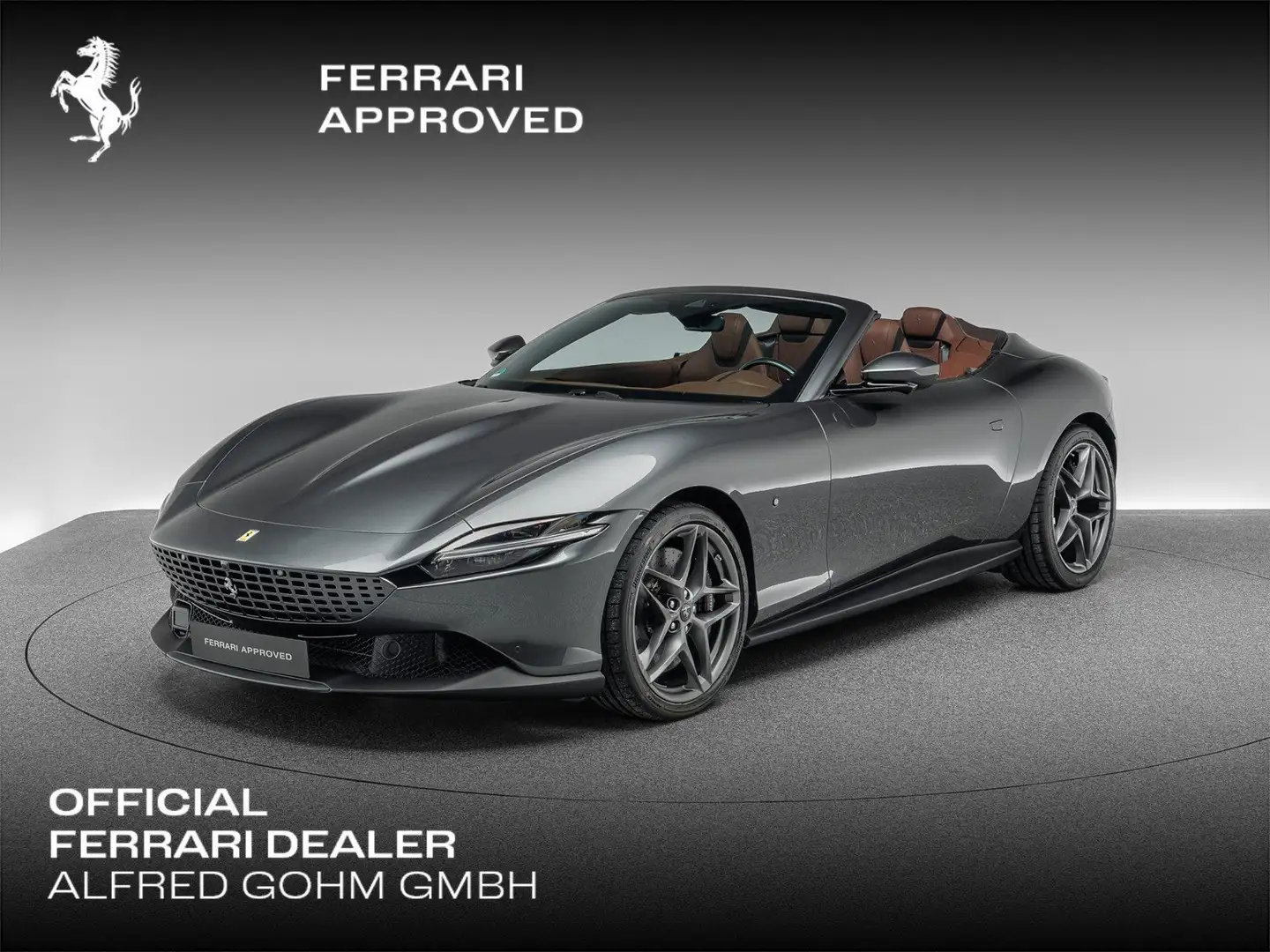 Ferrari Roma Spider Gris - 1