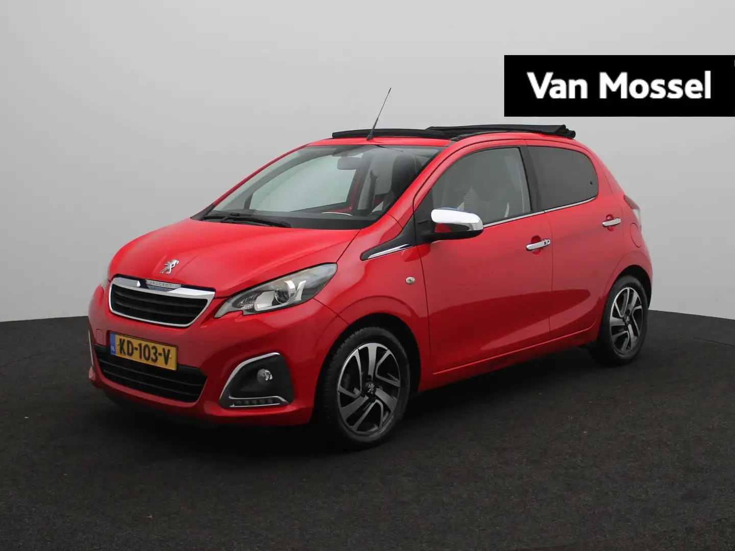 Peugeot 108 1.0 e-VTi Allure TOP! | Keyless | Camera | Bluetoo Rouge - 1