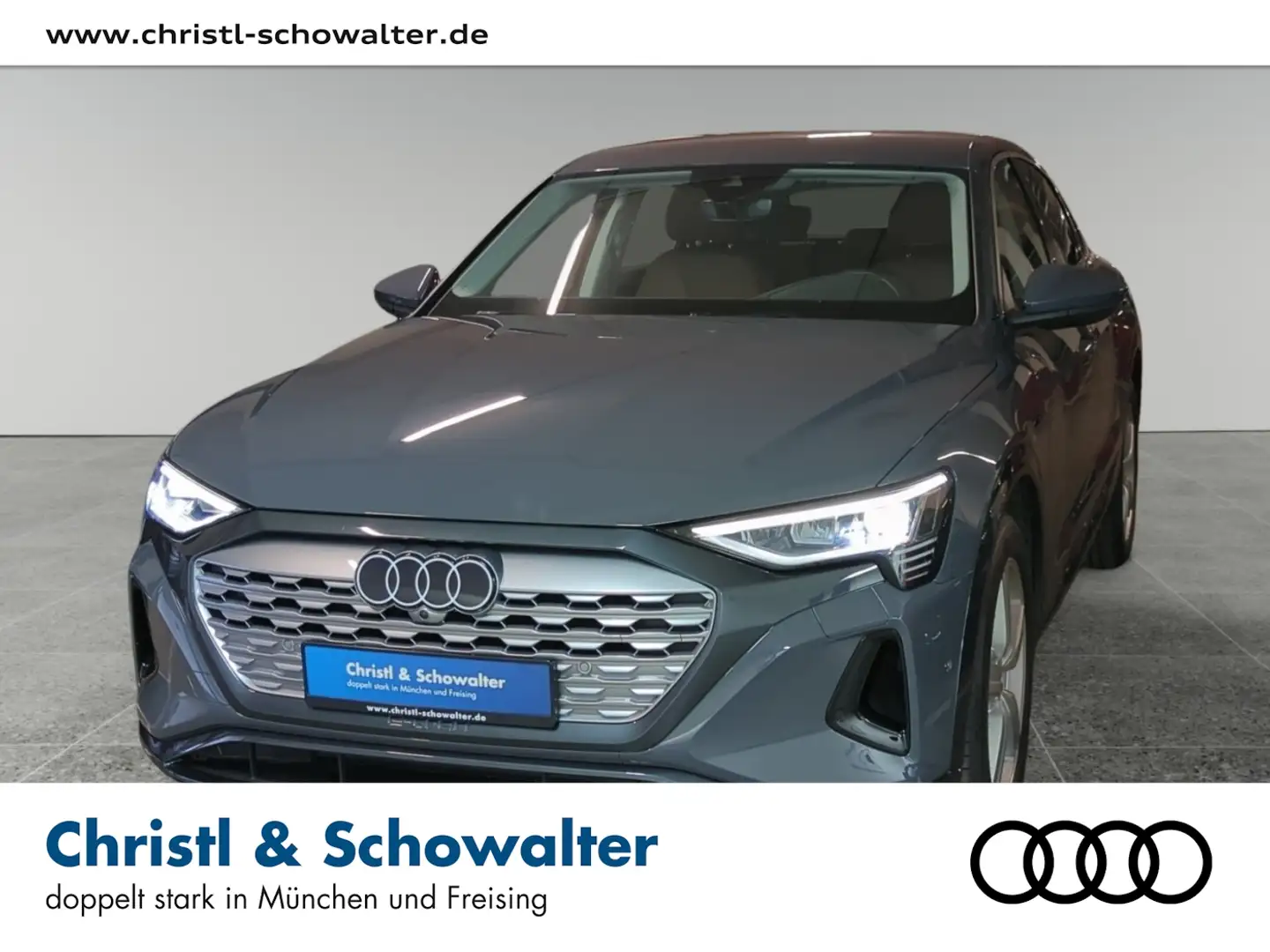 Audi Q8 e-tron 50  Sportback advanced MATRIX NAVI Grau - 1