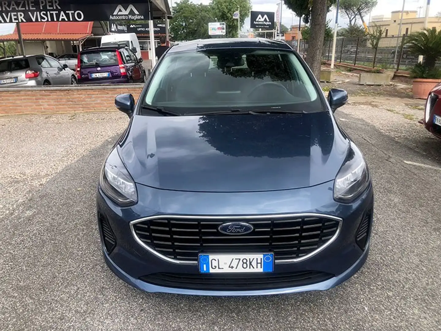 Ford Fiesta Fiesta VII 2022 5p 5p 1.1 Titanium Gpl 75cv Blau - 2