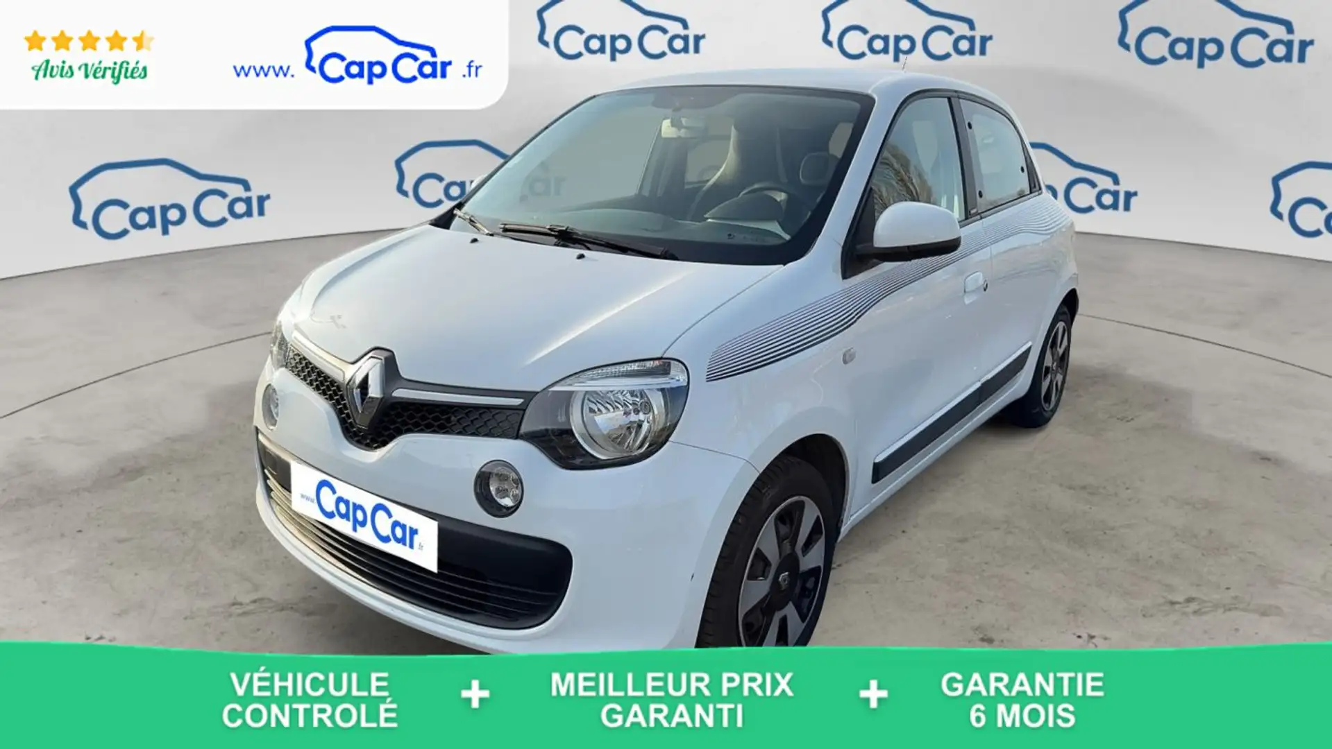 Renault Twingo 0.9 TCe 90 Limited - Automatique Blanc - 1