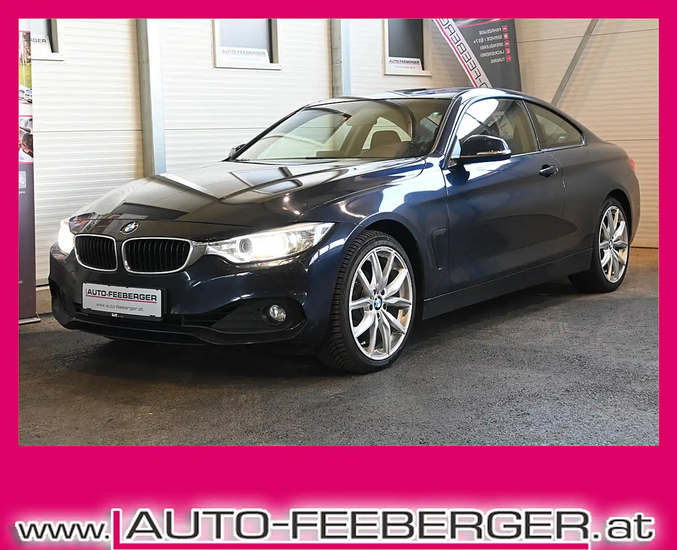 BMW 420 i xDrive Blau - 1