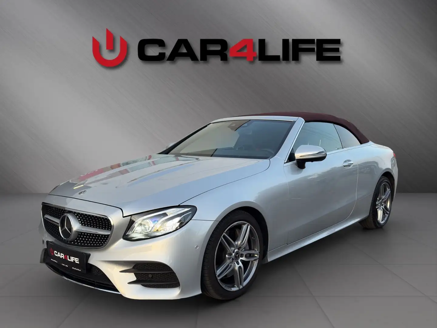 Mercedes-Benz E 350 d 4MATIC Aut. Argent - 1