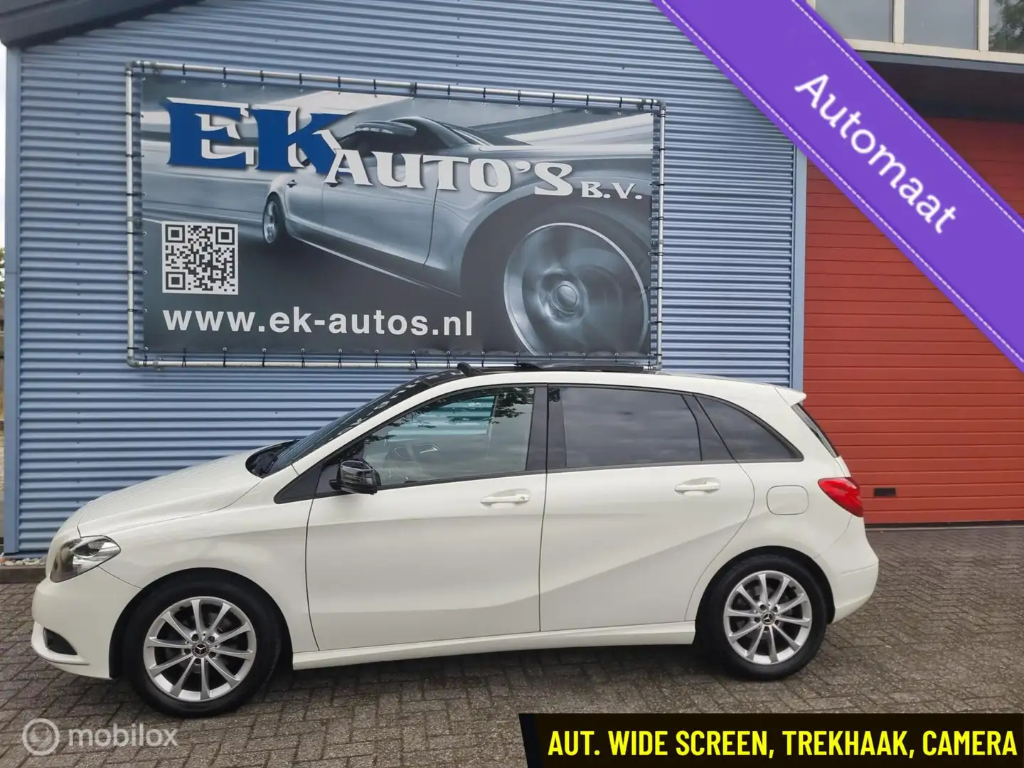 Mercedes-Benz B 180 Ambition Automaat Weiß - 1