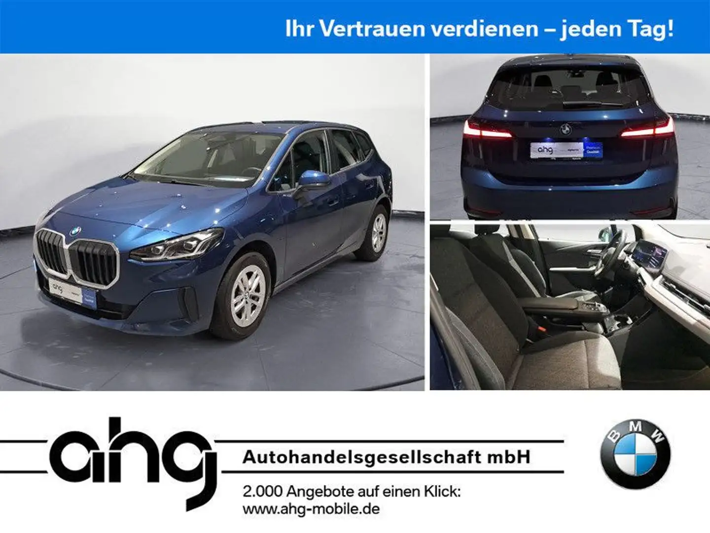 BMW 220 Navi DSG Adaptive LED Blau - 1