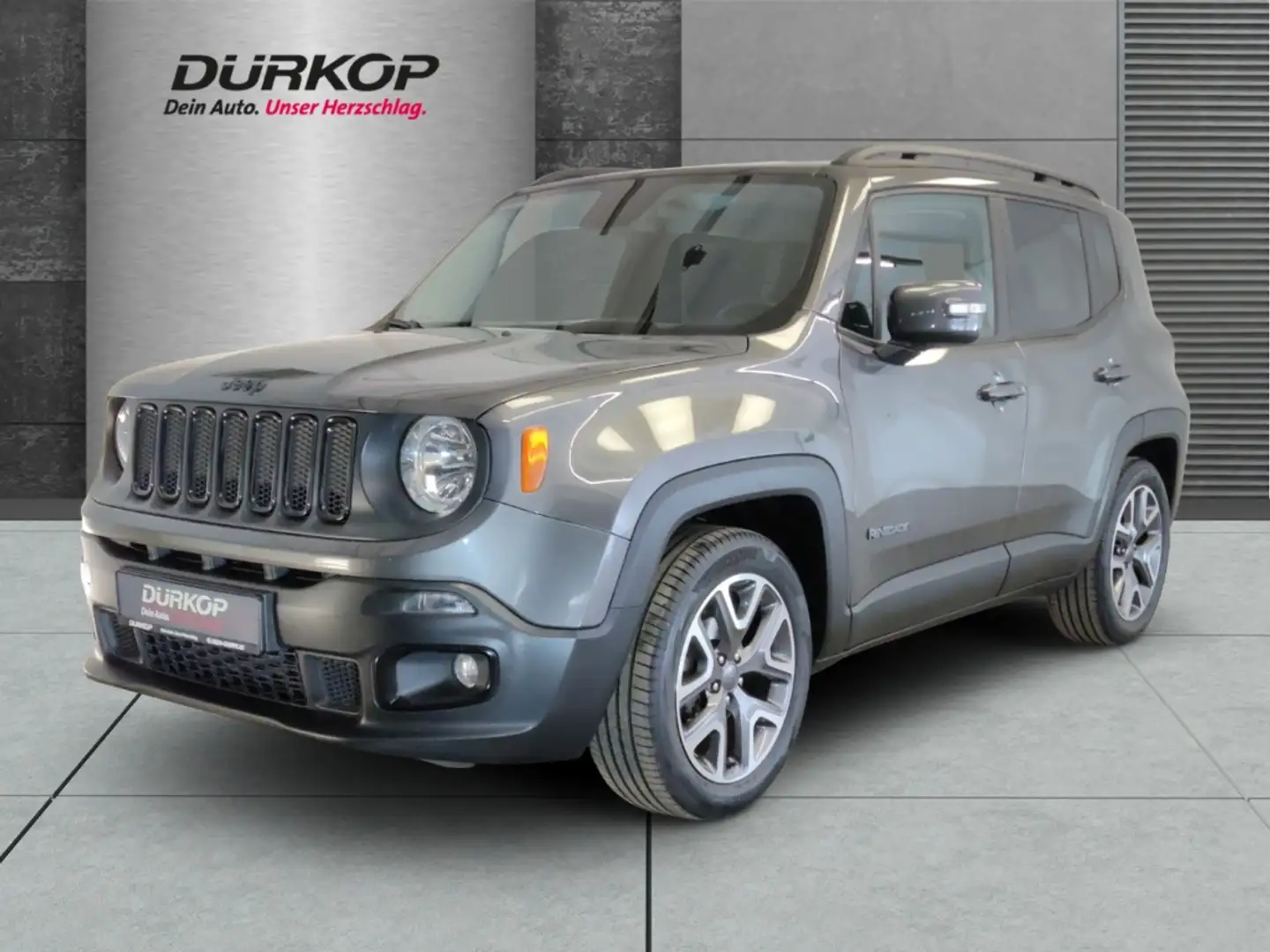 Jeep Renegade Longitude 1.4 Navi Klimaautomatik Winterpaket Grau - 1