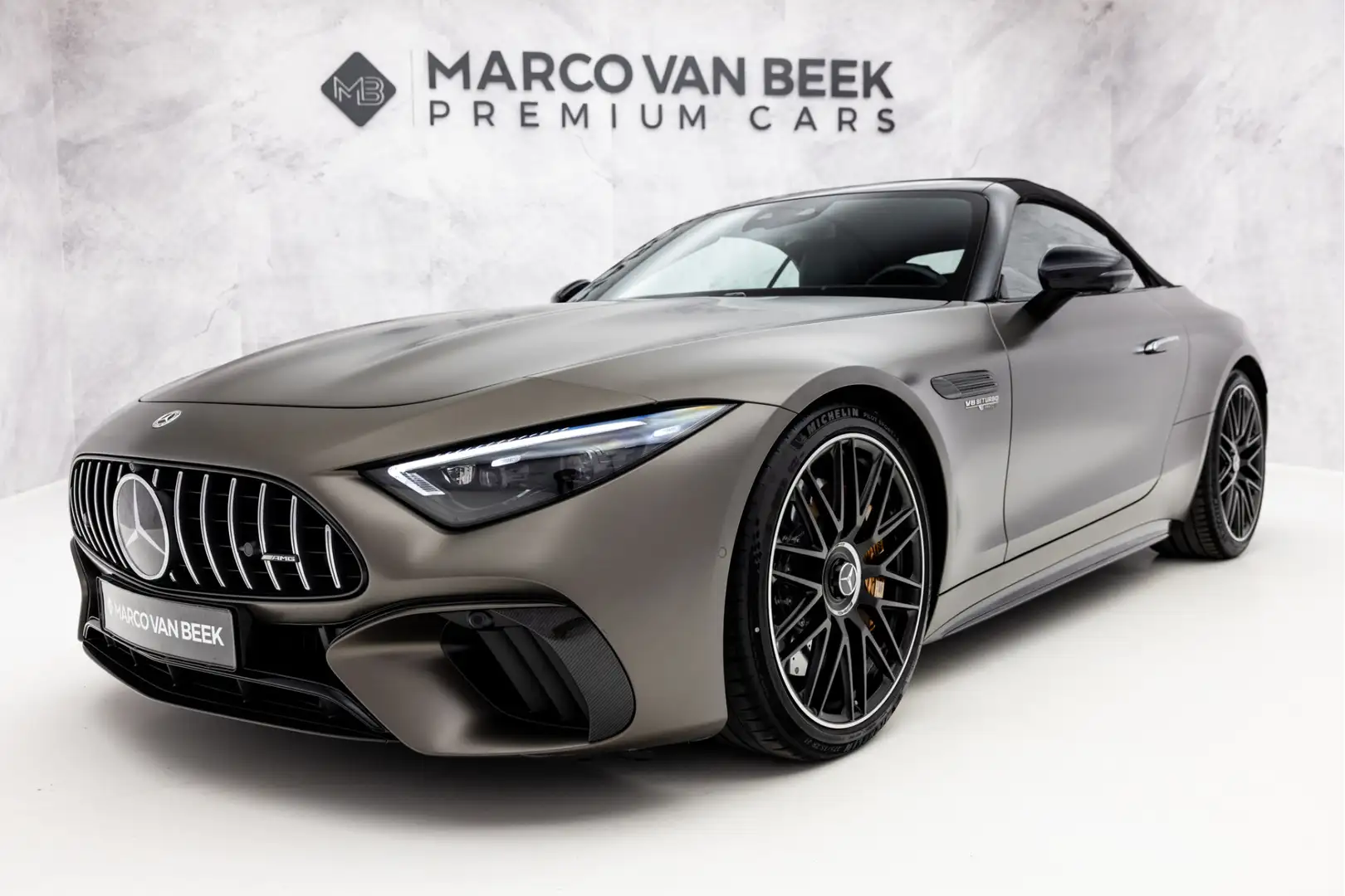 Mercedes-Benz SL 63 AMG Roadster 4MATIC+ | Keramisch | Carbon | Monza Magn Grijs - 2