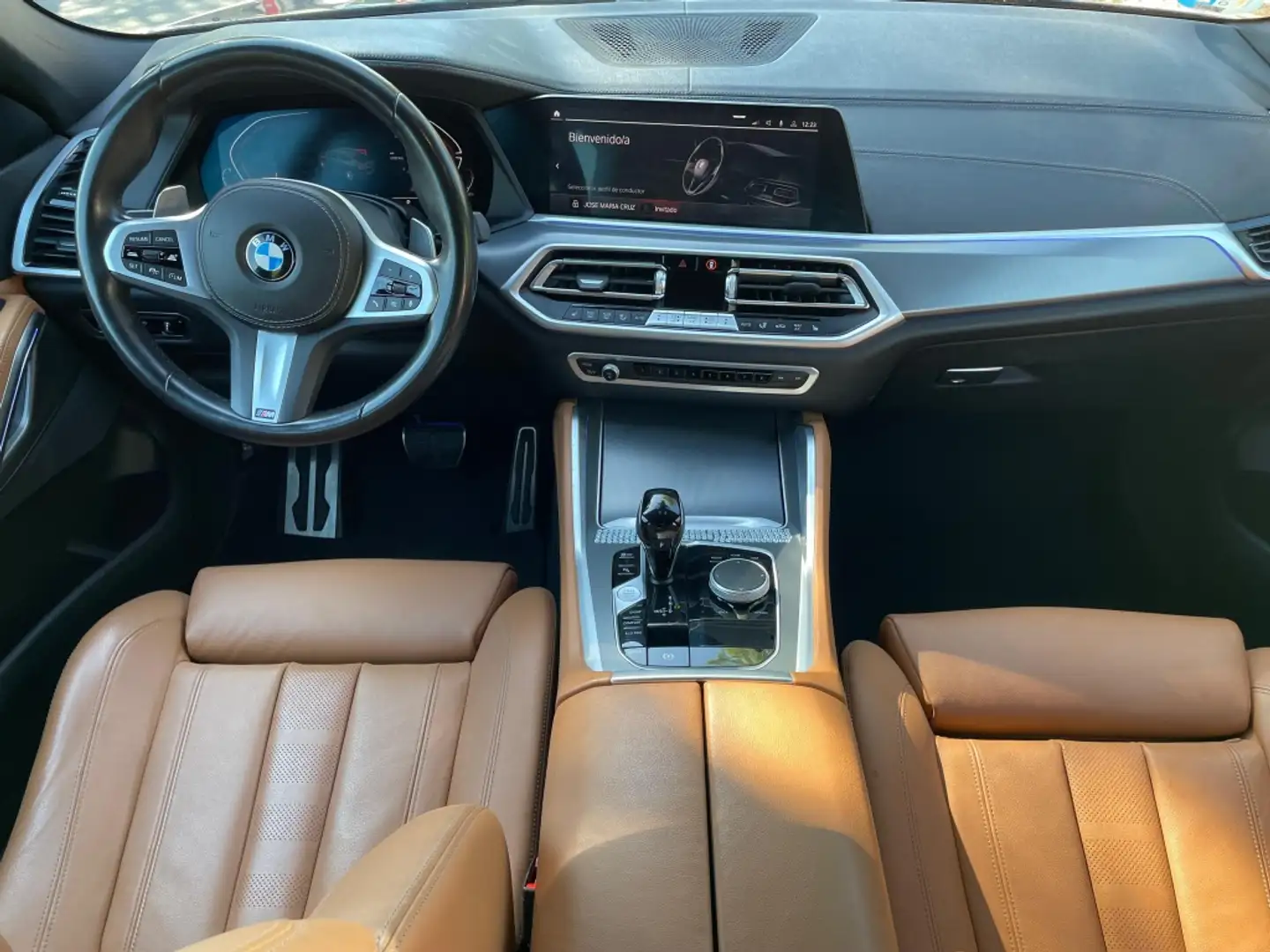 BMW X6 xDrive 30dA xLine Bleu - 2