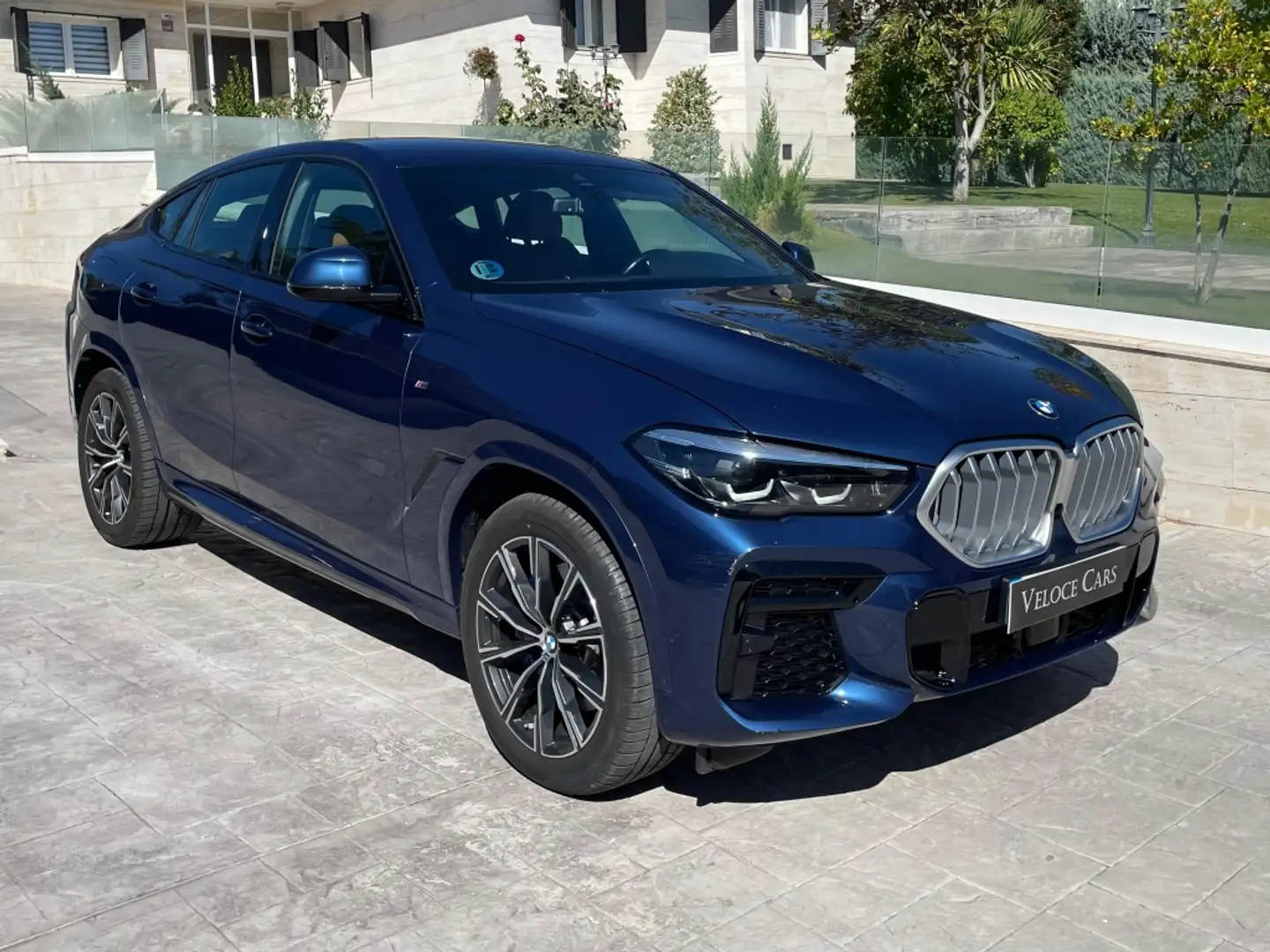 BMW X6 xDrive 30dA xLine Bleu - 1