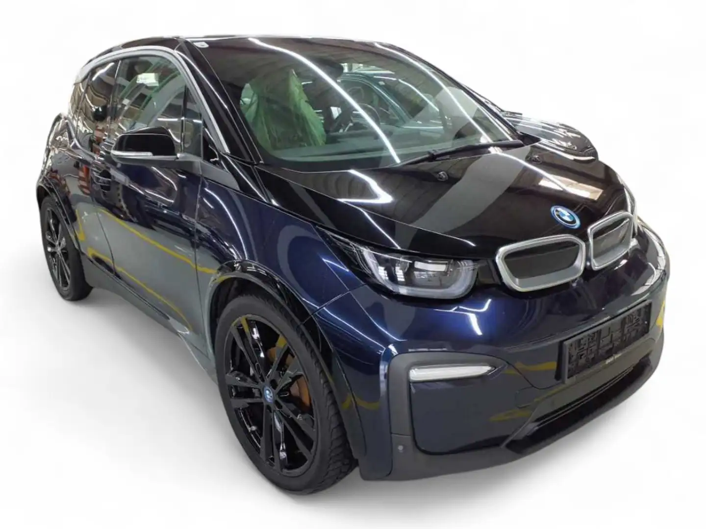 BMW i3 120Ah *Wärmepumpe*SKY*NAVI*SPORTPAKET* Blau - 2