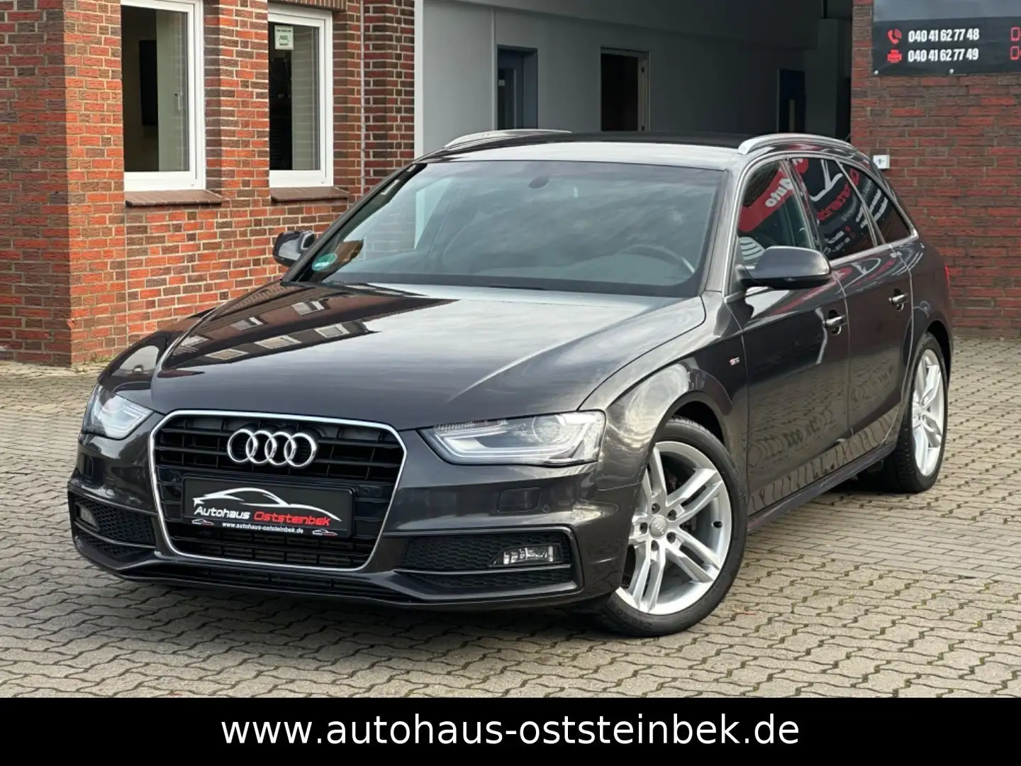 Audi A4 AVANT 2.0 TDI S-LINE/XENON/SHZ/PDC/AHK/ Gris - 1