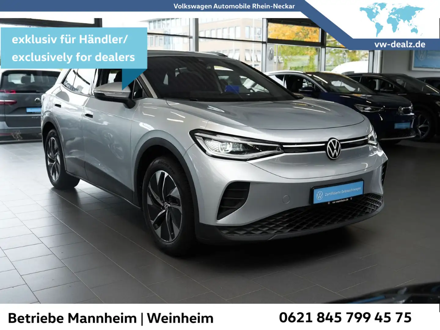 Volkswagen ID.4 Pure 125kW GAR2030 Navi PDC IQ Light Wärmep Silber - 2