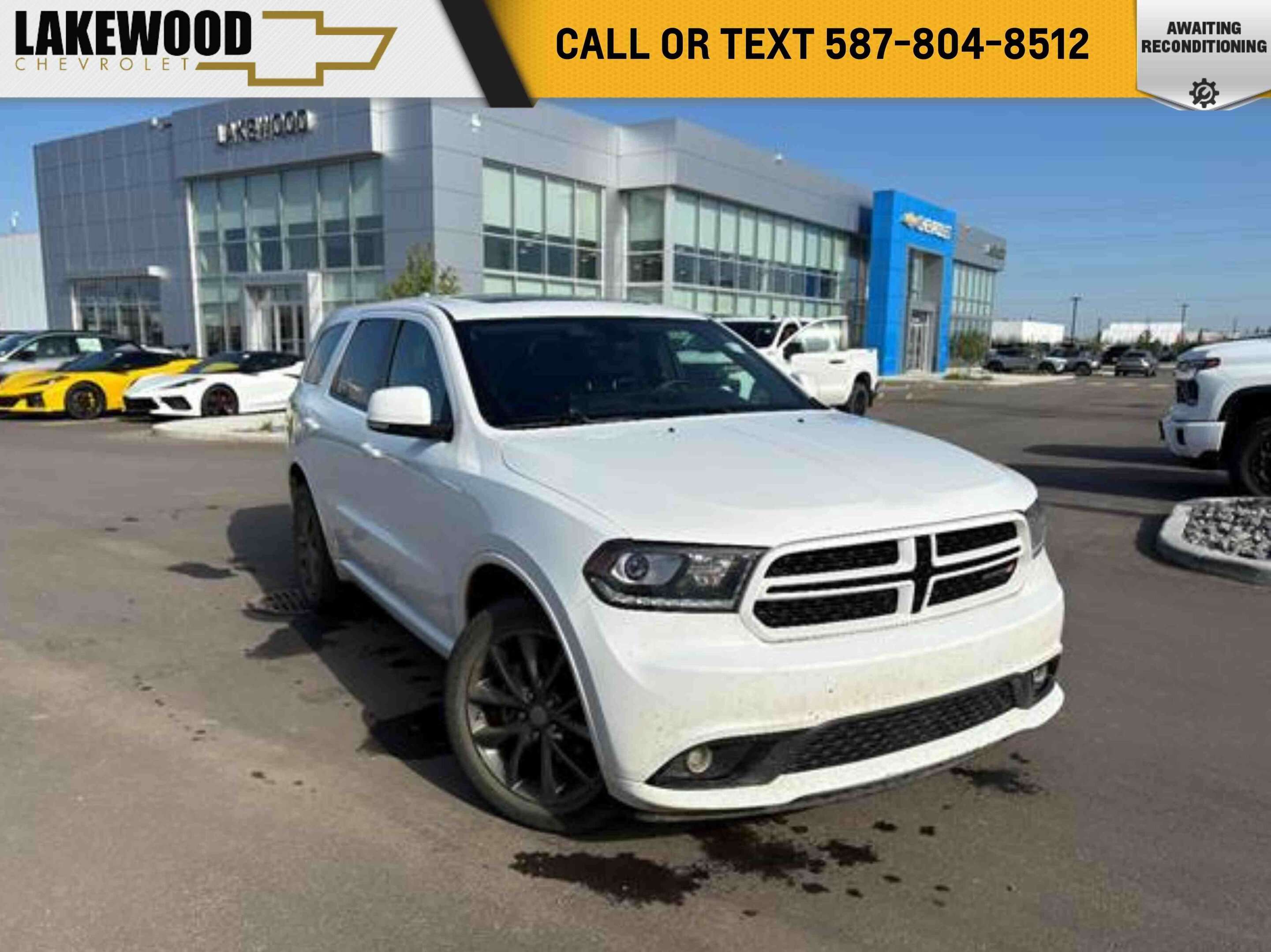 2017 Dodge Durango GT AWD 3.6L 7-Passenger | Power Sunroof
