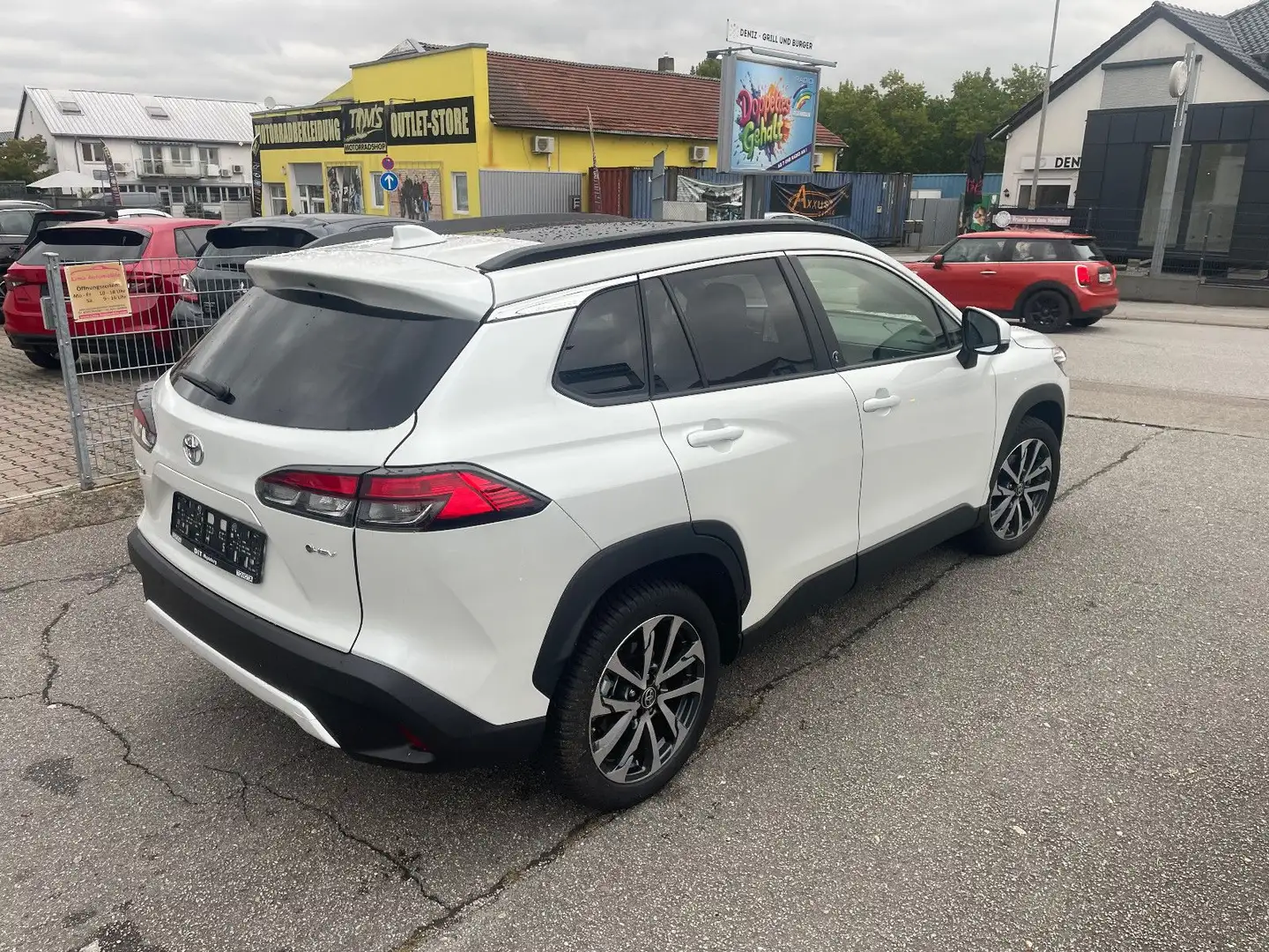 Toyota Corolla Cross Hybrid AWD/Neuwertig Bílá - 2