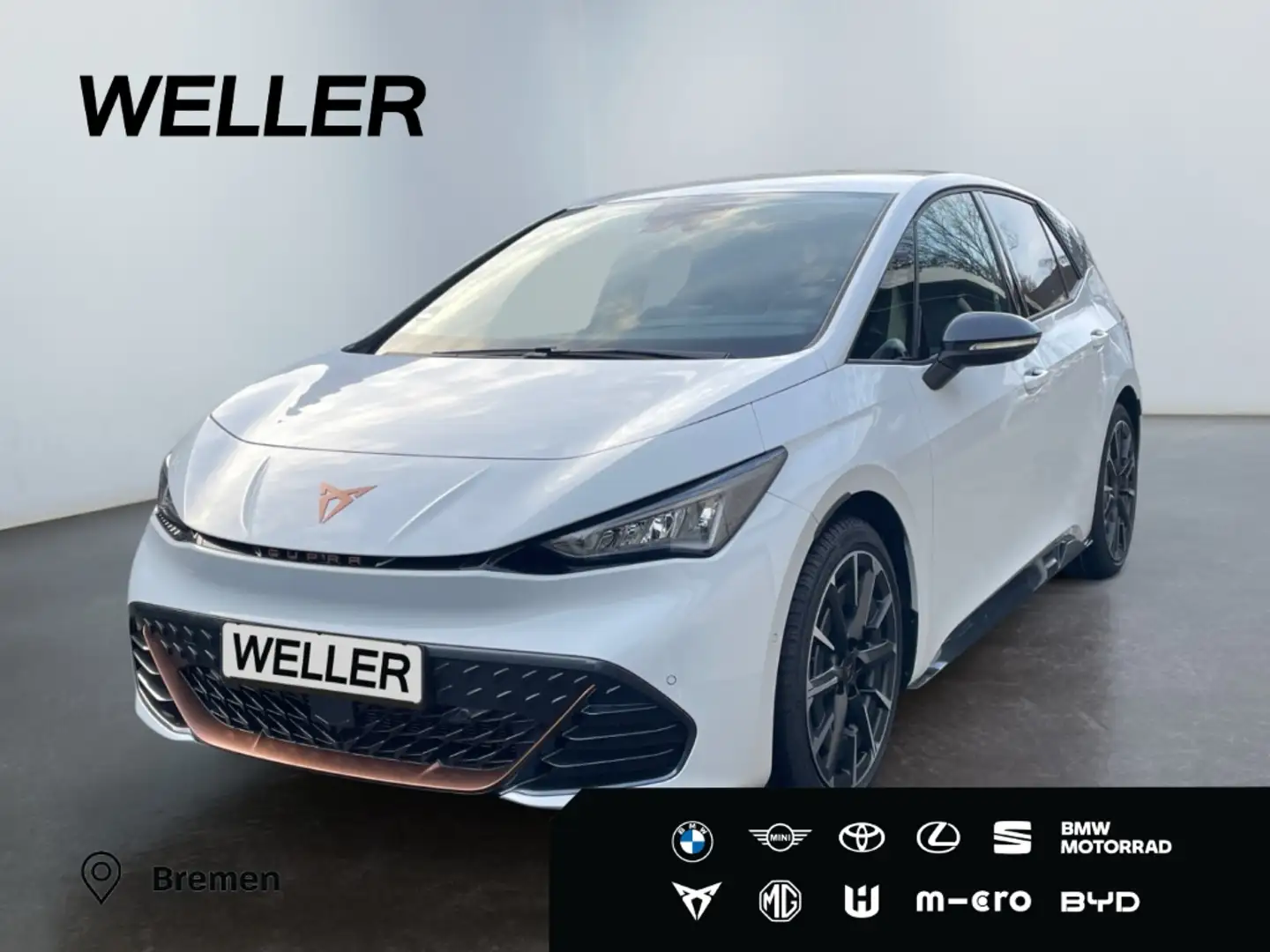 CUPRA Born 170kW/77kWh Edition Dynamic *360°*Sennheiser* Weiß - 1