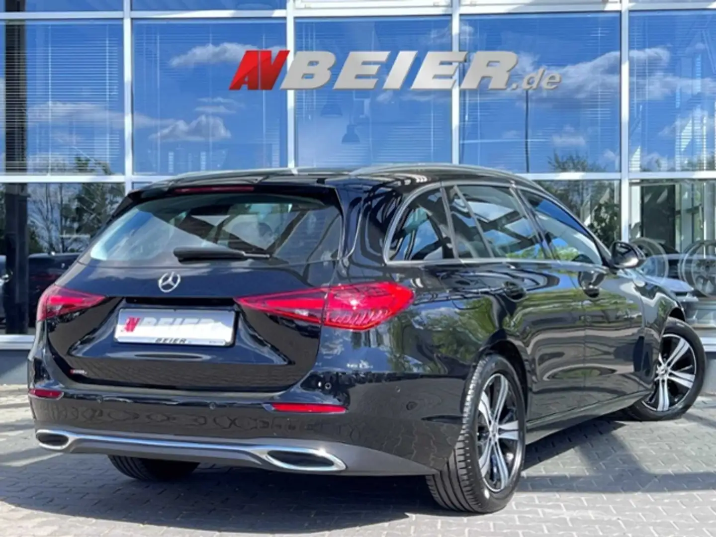 Mercedes-Benz C 200 Td LED ToT-Winkel Avantgarde Komfortsitz Kamera A Nero - 2