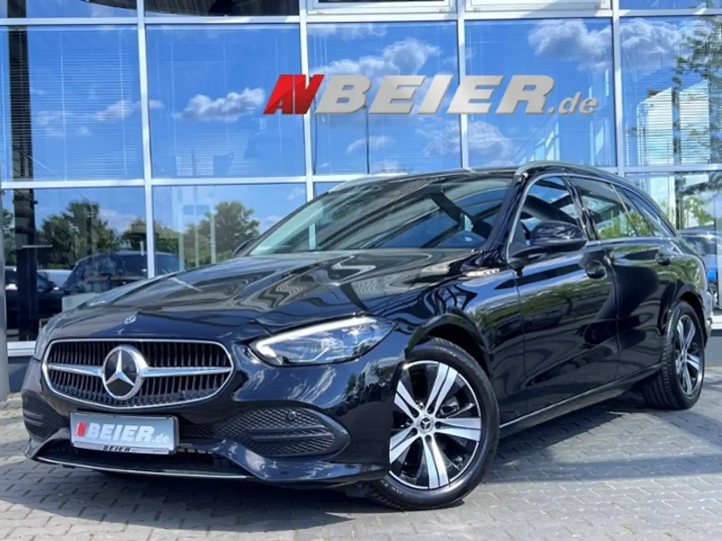 Mercedes-Benz C 200 Td LED ToT-Winkel Avantgarde Komfortsitz Kamera A Nero - 1