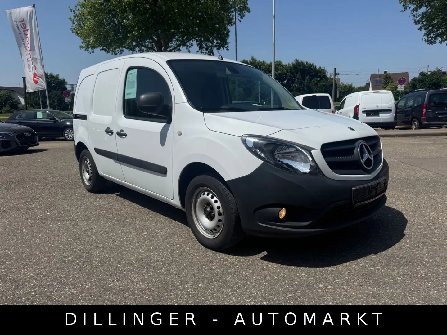 Mercedes-Benz Citan 109 CDI lang KLIMA PDC Shz 95ps Tempomat Blanc - 1