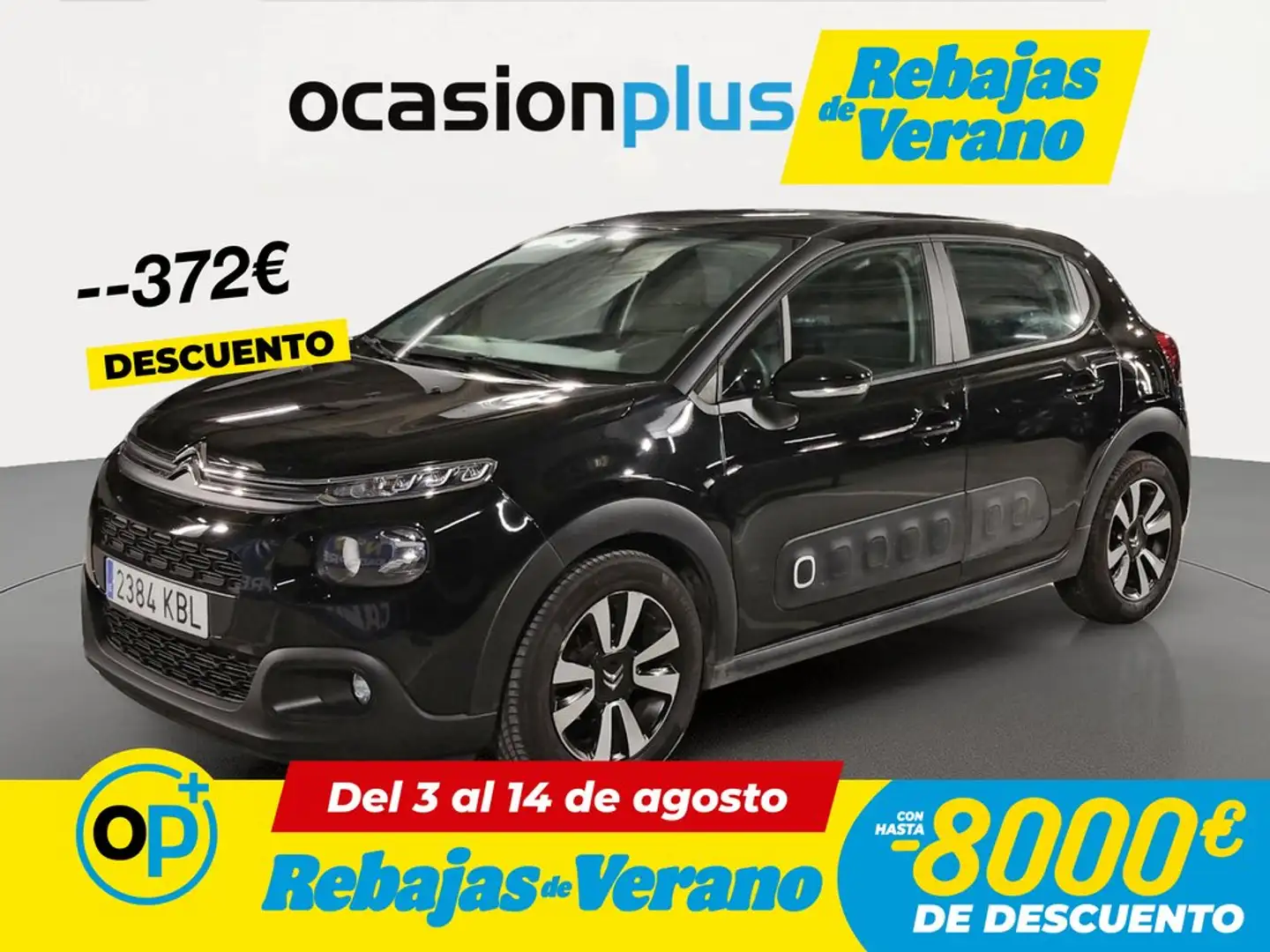 Citroen C3 1.6BlueHDi S&S Feel 100 Negro - 1