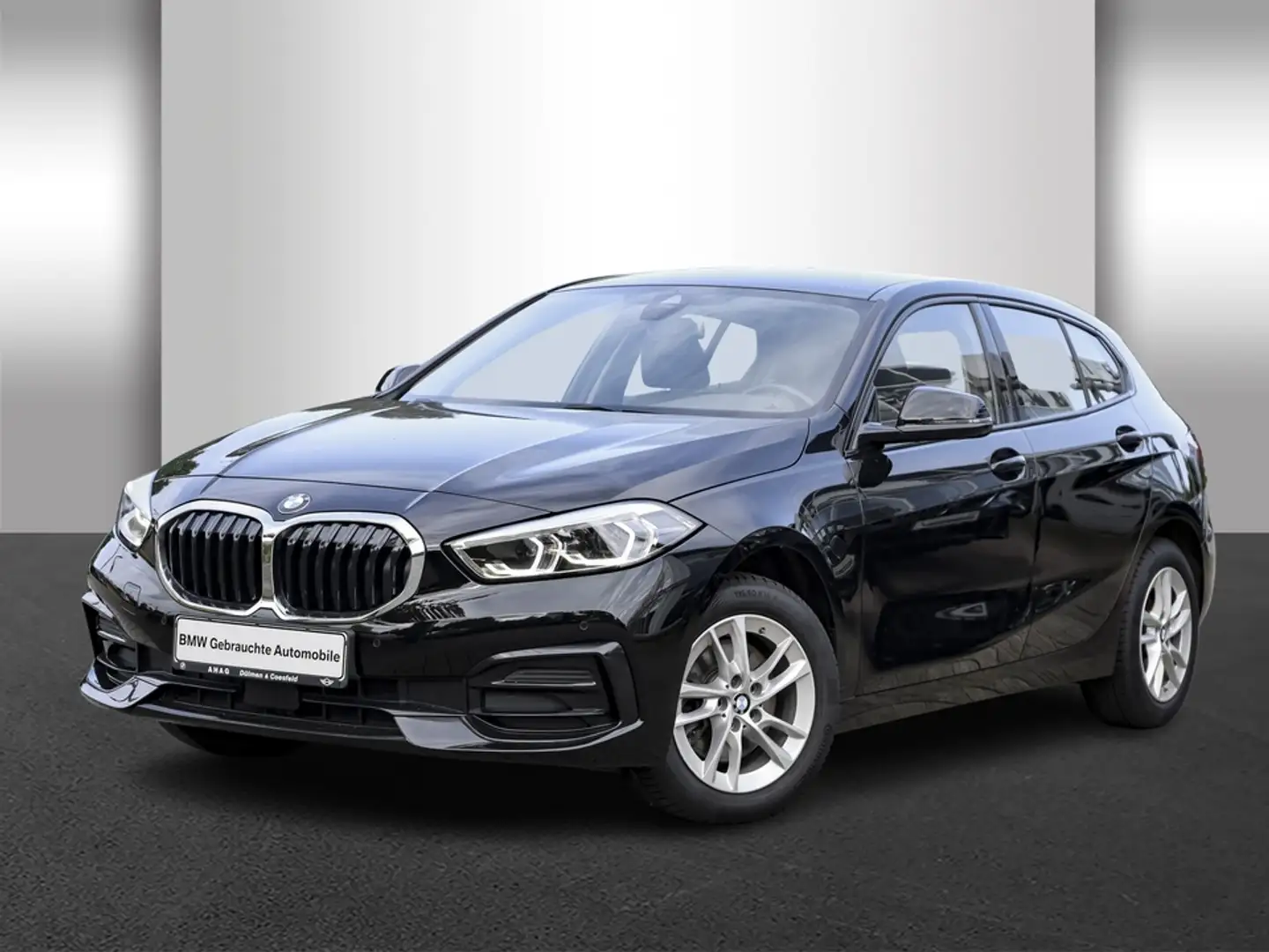 BMW 118 i Sport Line Navi DSG Bluetooth PDC Klima Schwarz - 2