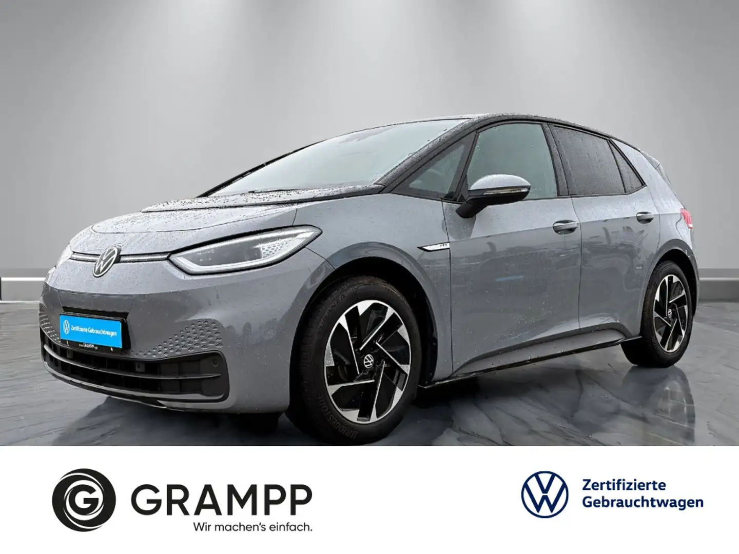 Volkswagen ID.3 Pro Business +CCS+WÄRMEPUMPE+MATRIX+ASSISTS Grau - 1