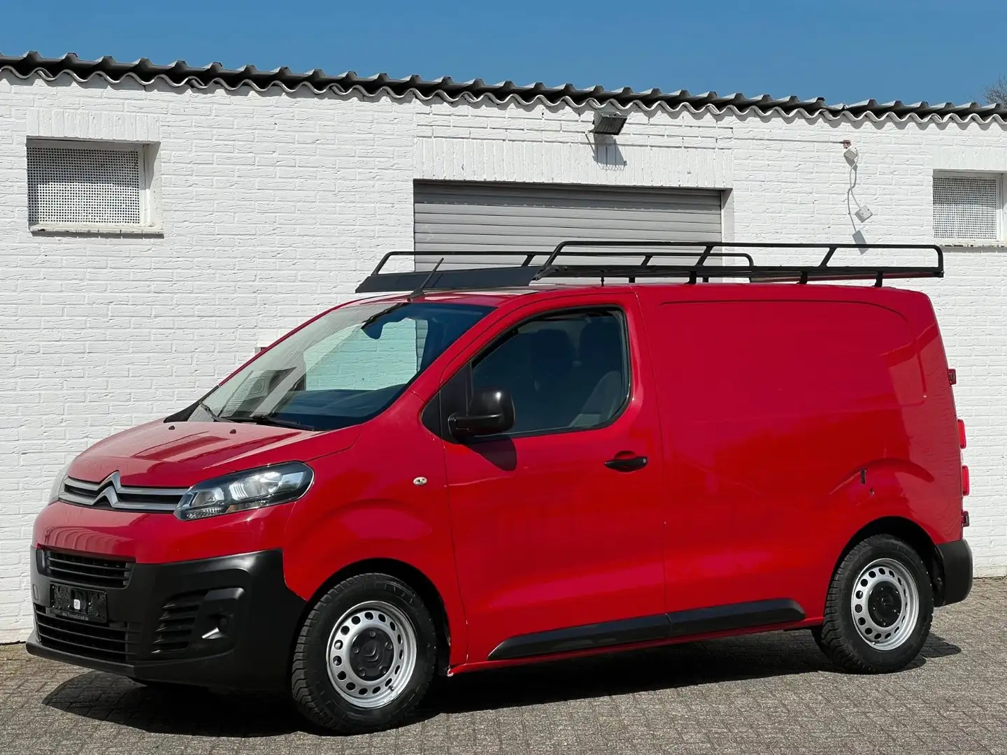 Citroen Jumpy 1.6 BlueHDi Kasten L1H1 Navi Klima Euro 6 Rot - 1