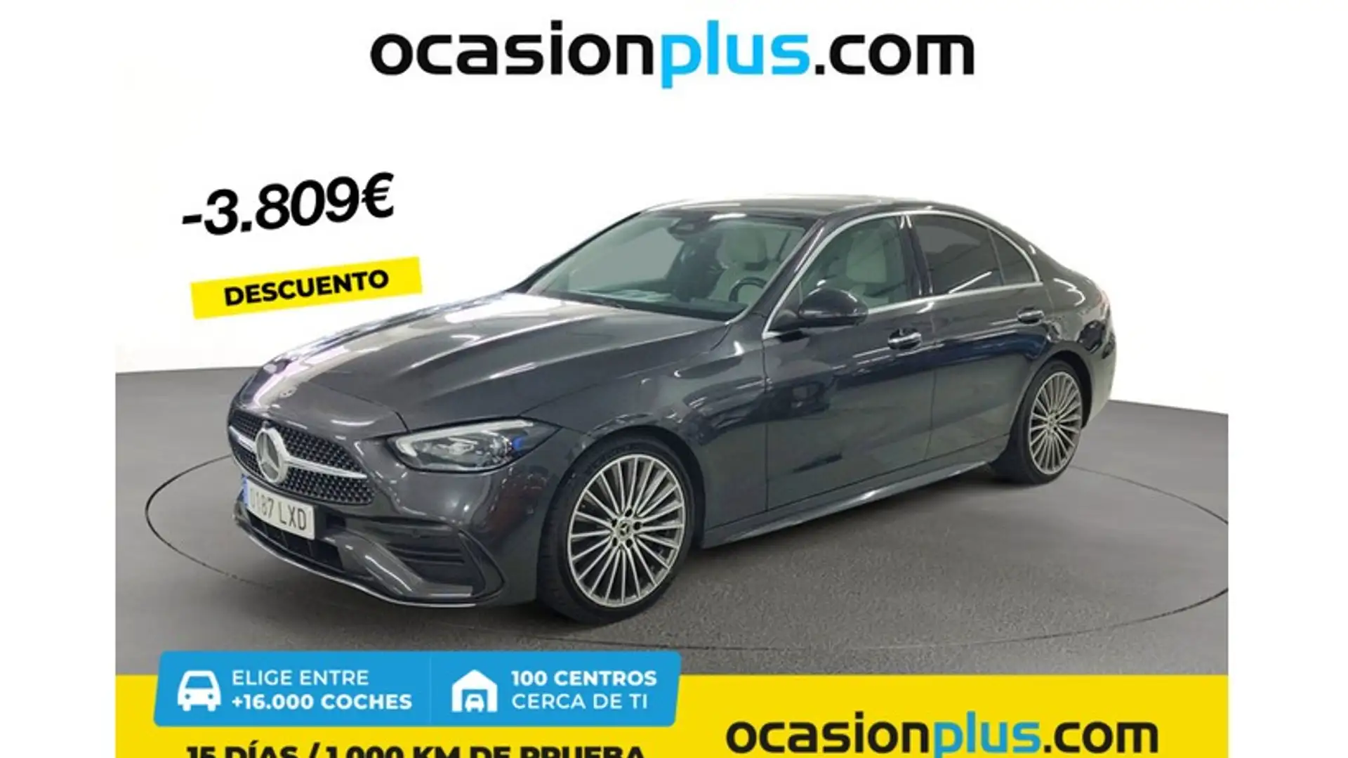 Mercedes-Benz C 220 220d 9G-Tronic Gris - 1