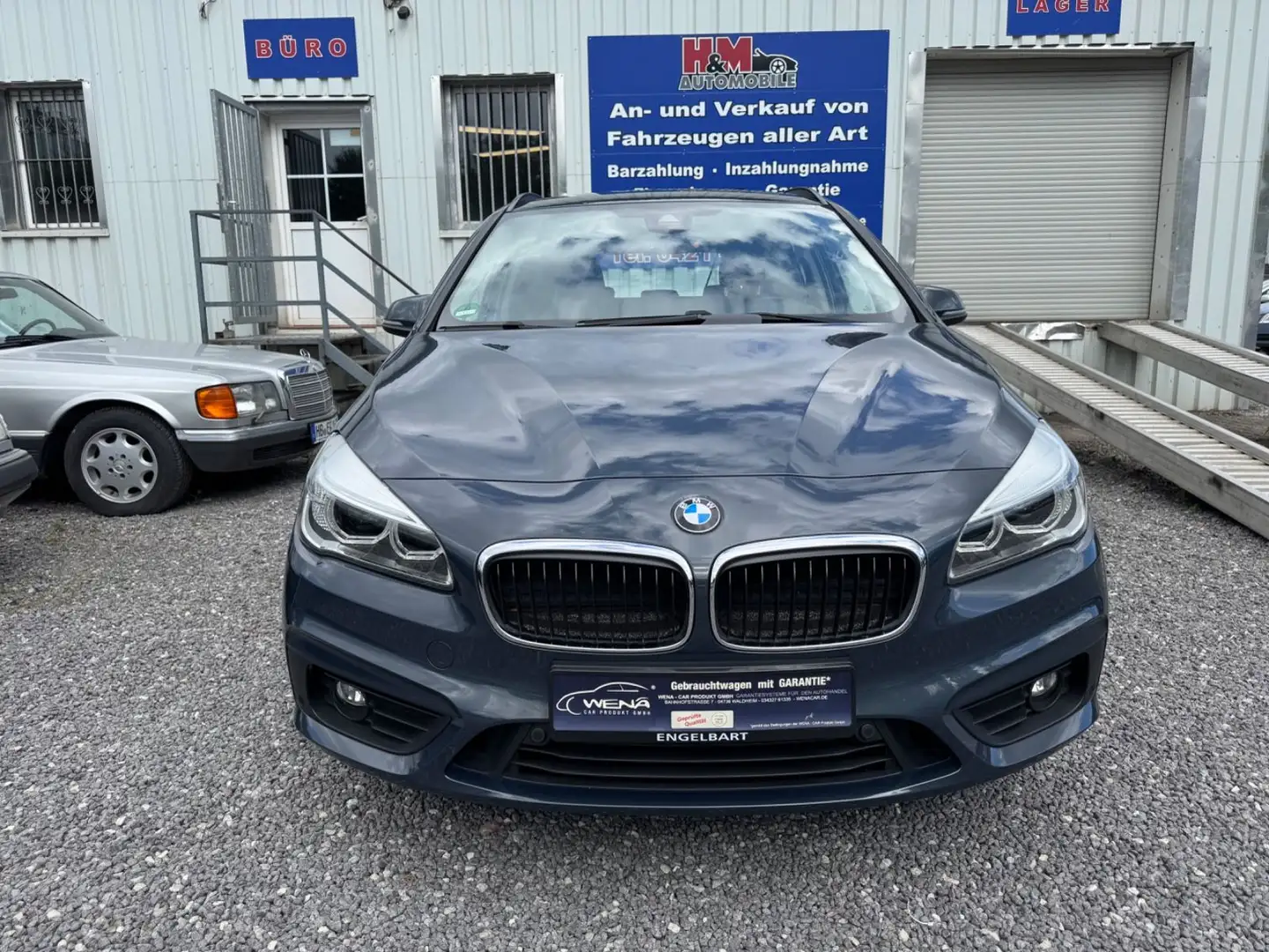 BMW 218 Baureihe 2 Active Tourer 218 d Tüv neu Grau - 2