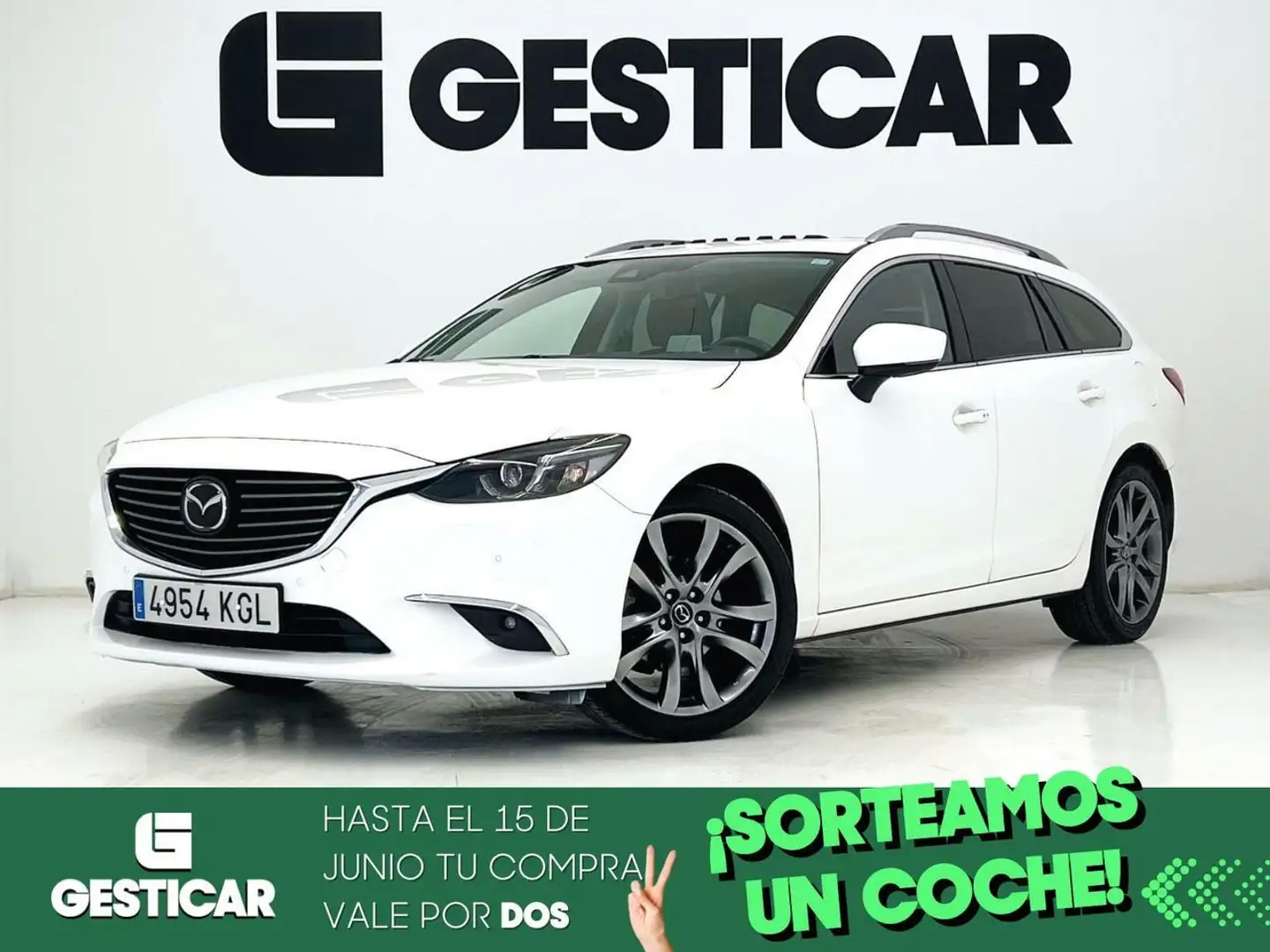 Mazda 6 2.5 GE LUXURY AT WGN Blanco - 1
