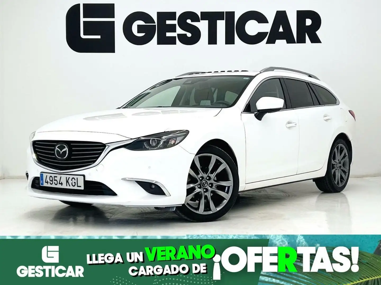 Mazda 6 2.5 GE LUXURY AT WGN Bianco - 1