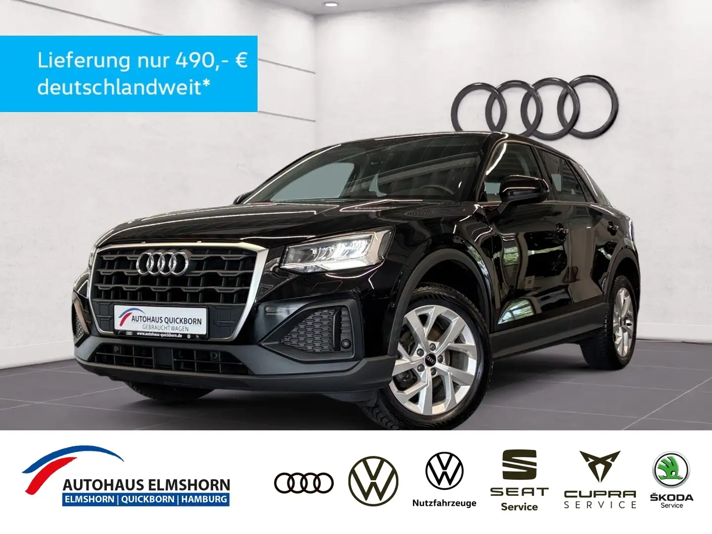 Audi Q2 35 TFSI S tronic NAVI KAMERA PARK GJR Noir - 1