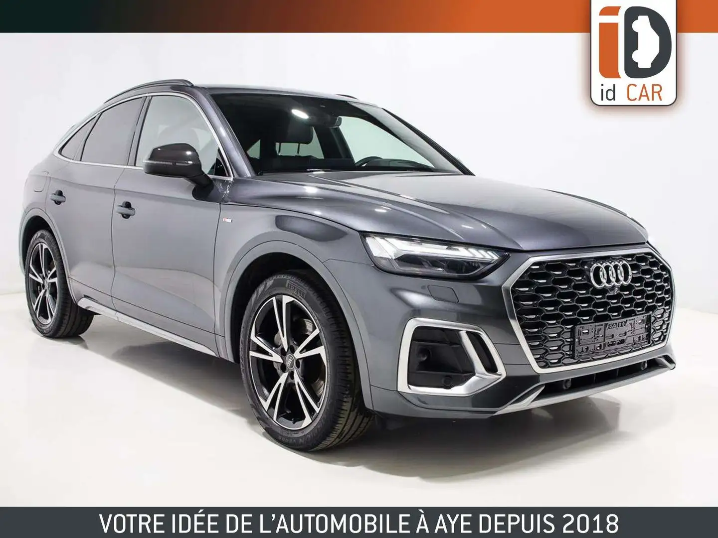 Audi Q5 SPORTBACK 35TDI S-TRONIC S-LINE CUIR LED ACC JA20 Gris - 1