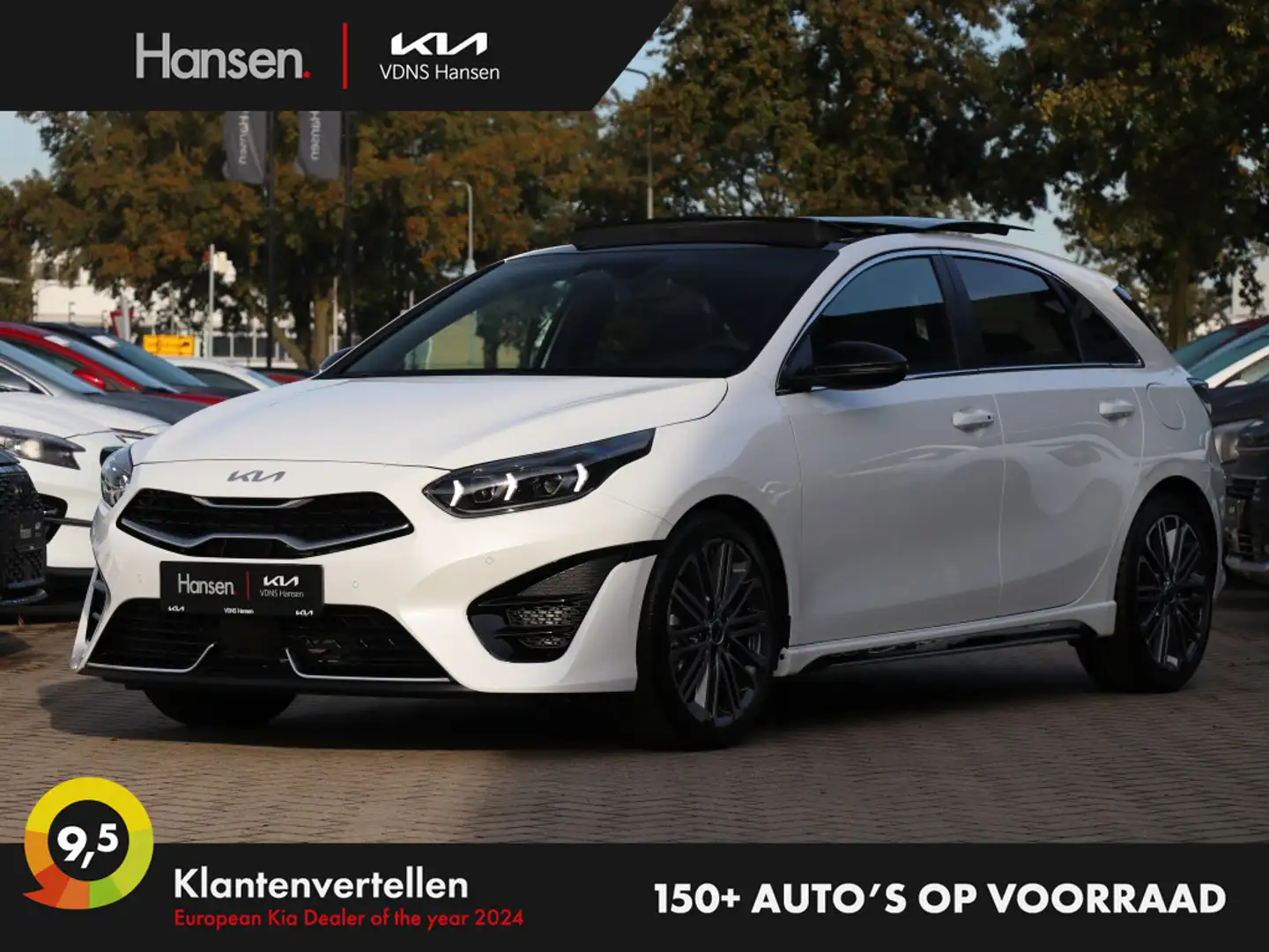 Kia Ceed / cee'd 1.5 T-GDi GT-PlusLine I Automaat I Panoramadak Blanco - 1