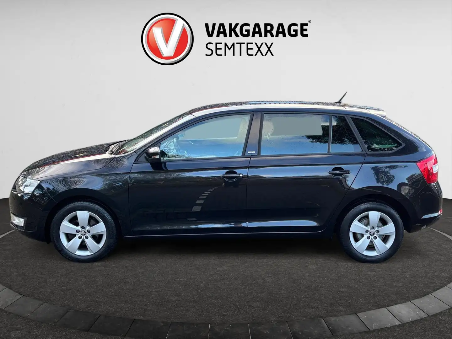 Skoda Rapid/Spaceback 1.2 TSI Greentech JOY | Automaat | Clima | Cruise Zwart - 2