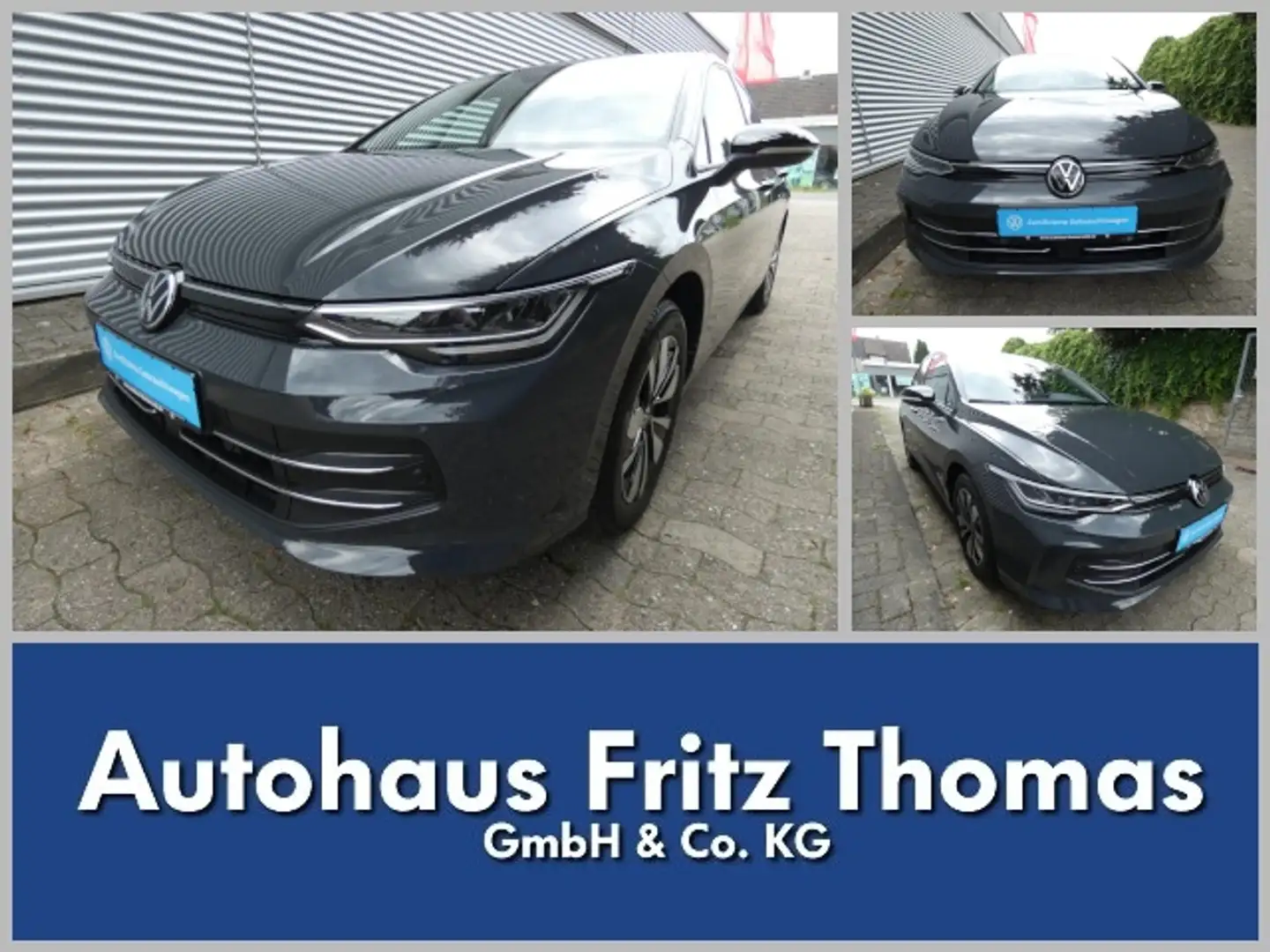 Volkswagen Golf VIII 1.5 TSI Goal LED AHK PDC ACC SHZ Klima Klima Grau - 1