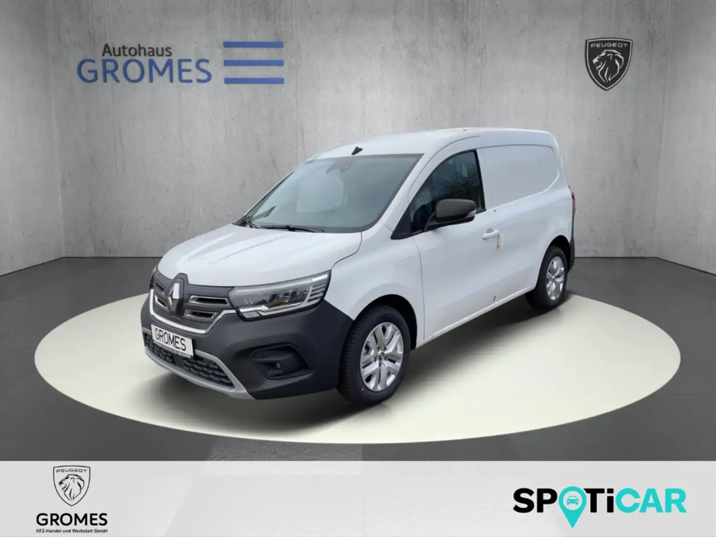 Renault Kangoo KA Elektro 90 kWh *digi.Cockpit*Klima* Weiß - 1