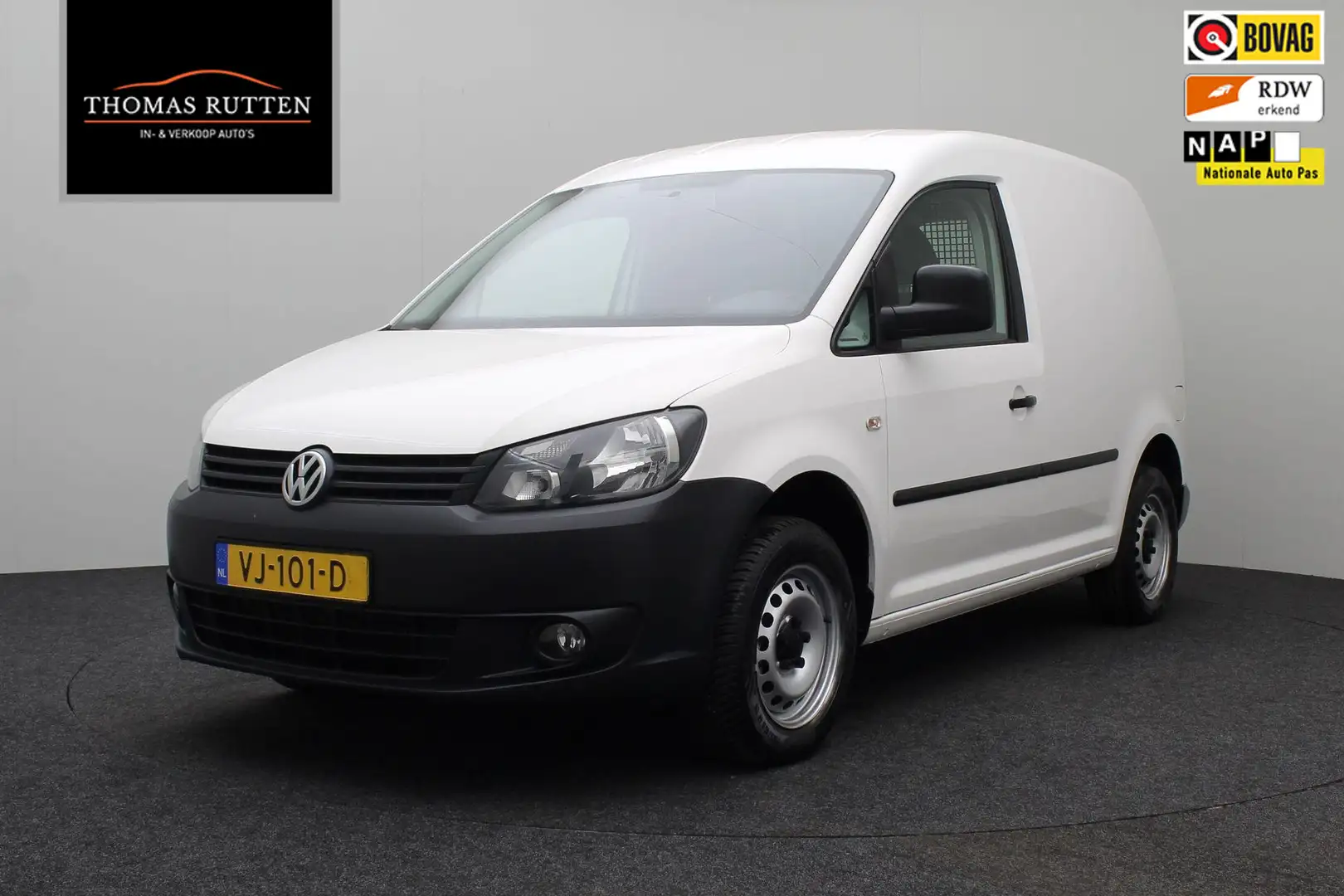 Volkswagen Caddy 1.6 TDI 2014 NAP | Navigatie | Airco | Trekhaak | White - 1