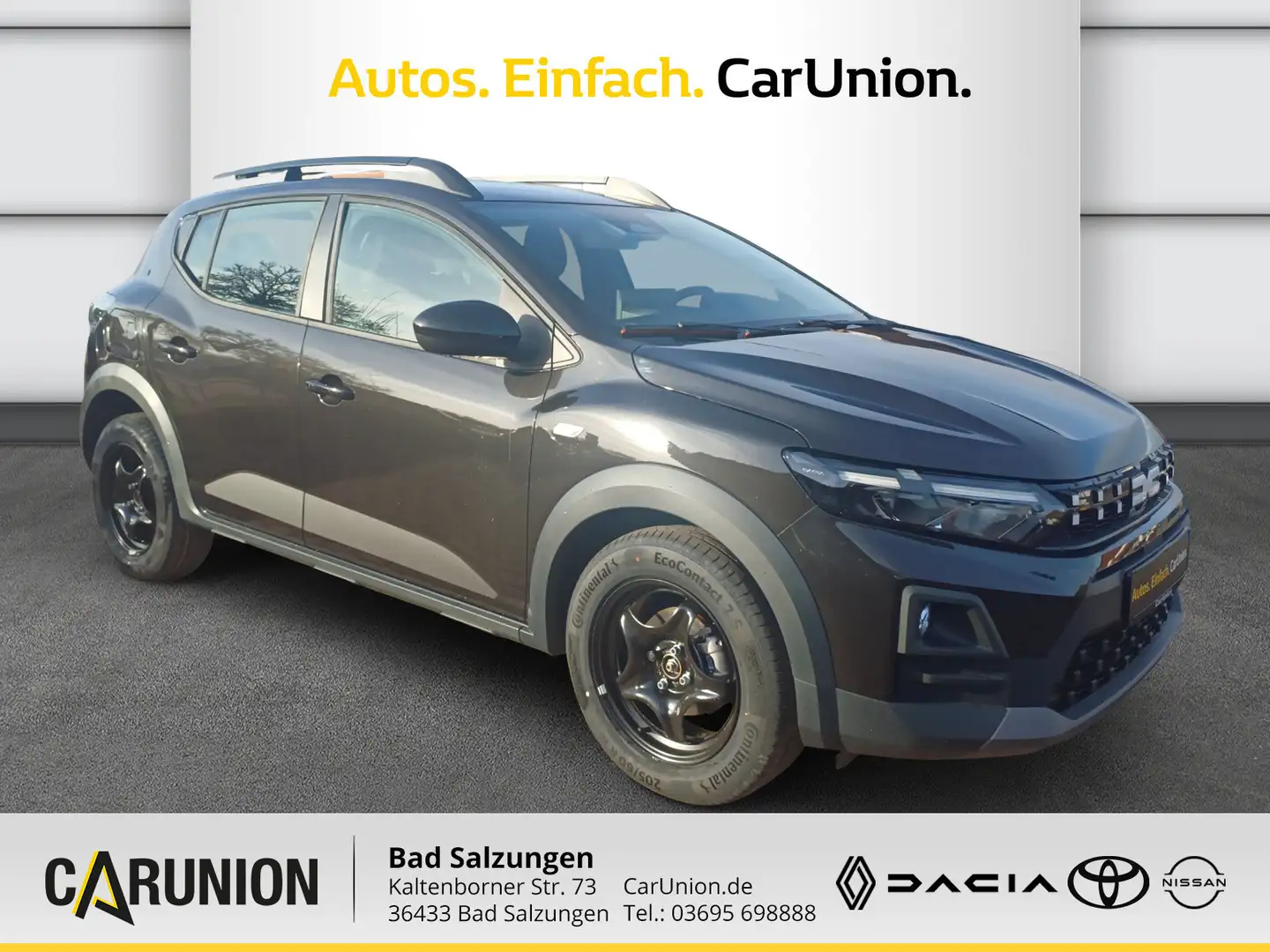 Dacia Sandero Stepway Expression TCe 110 Schwarz - 1