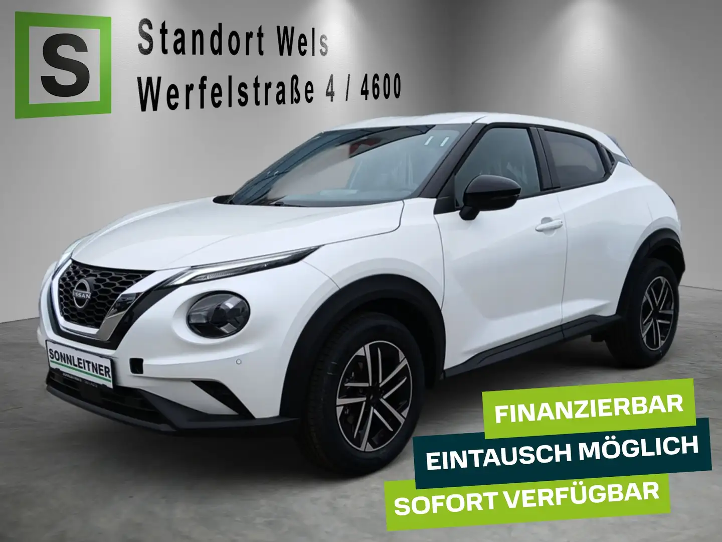 Nissan Juke JUKE N-Connecta 1.0 DIG-T 114 PS 6MT MY25 Weiß - 1
