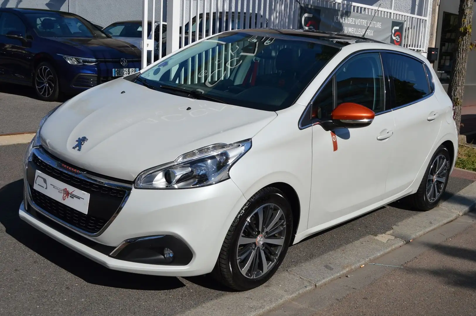 Peugeot 208 1.2 110CH ROLAND GARROS S\u0026S 5P Blanc - 1
