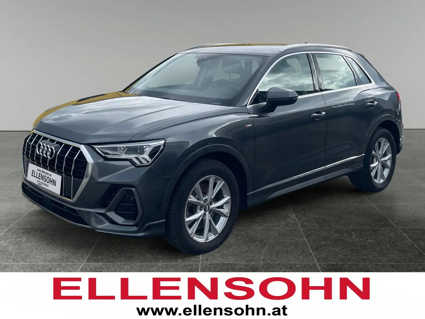 Audi Q3 40 TDI quattro S-Line S-tronic  8-fach bereift! A Gris - 1