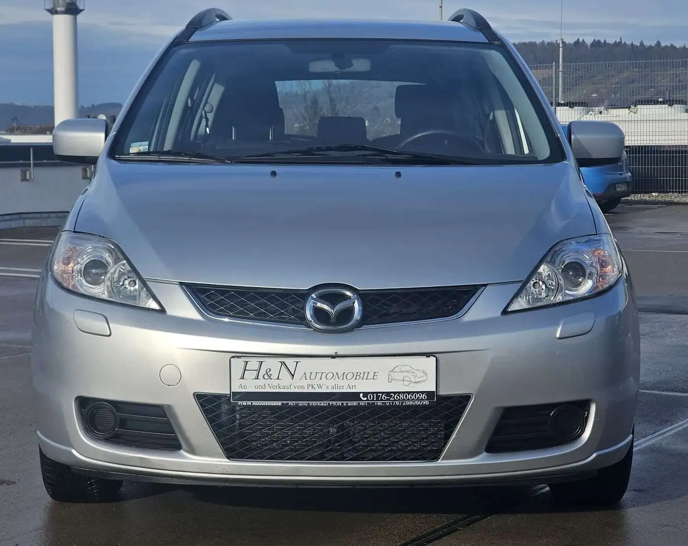 Mazda 5 2.0 Exclusive *Orig.82000KM*7-Sitzer*1.Hand*SHZ* Grau - 2