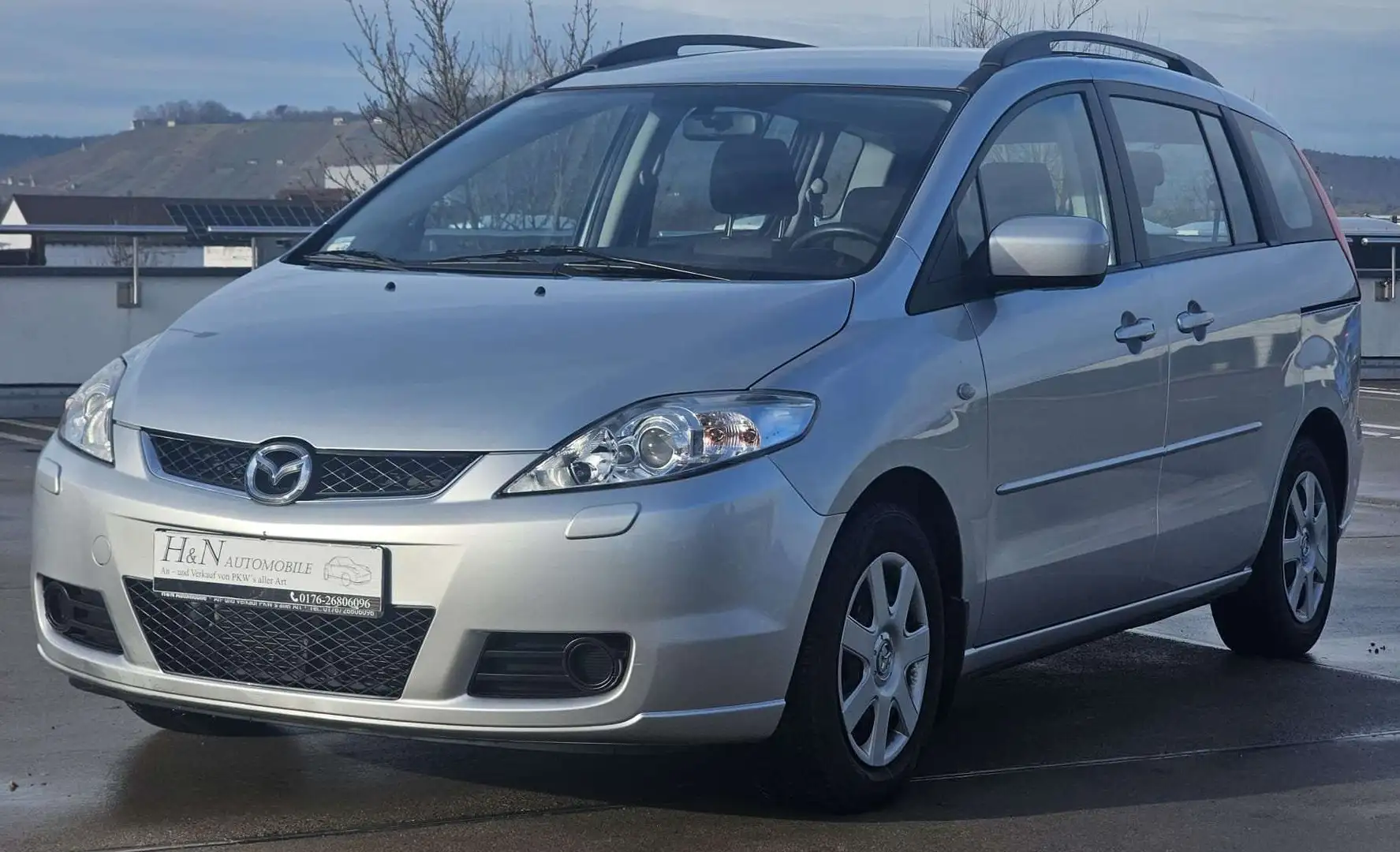 Mazda 5 2.0 Exclusive *Orig.82000KM*7-Sitzer*1.Hand*SHZ* Grau - 1