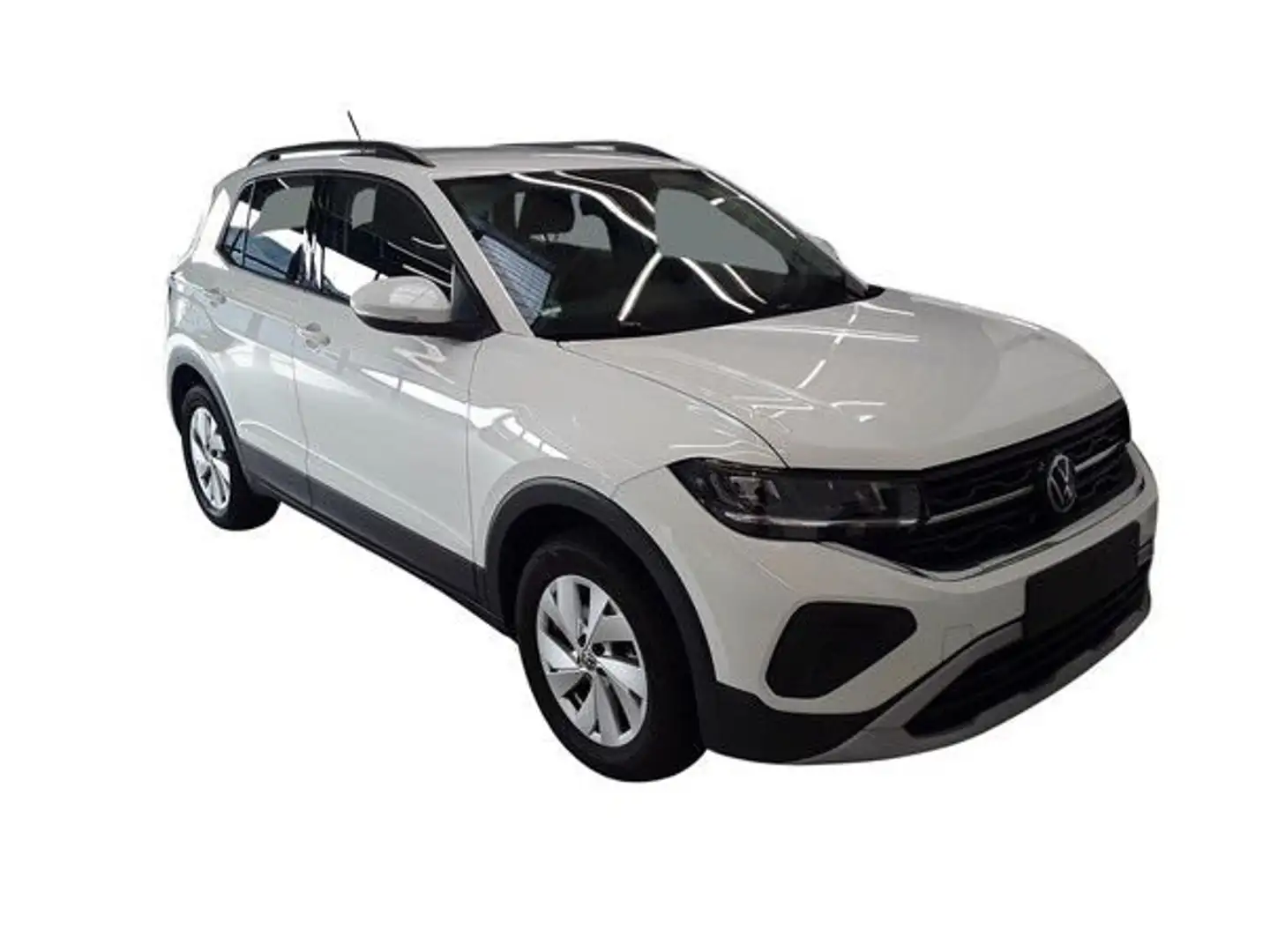 Volkswagen T-Cross 1.0 TSI LIFE AHK SHZ TEL ACC TRAVEL ASSIST GARANTI Weiß - 2